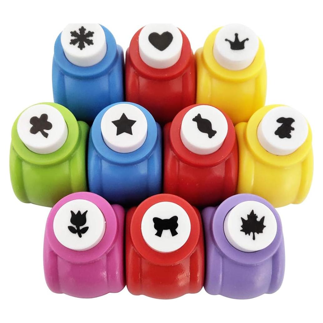 Set de 10 Troqueles de Papel ZUFECY para Manualidades