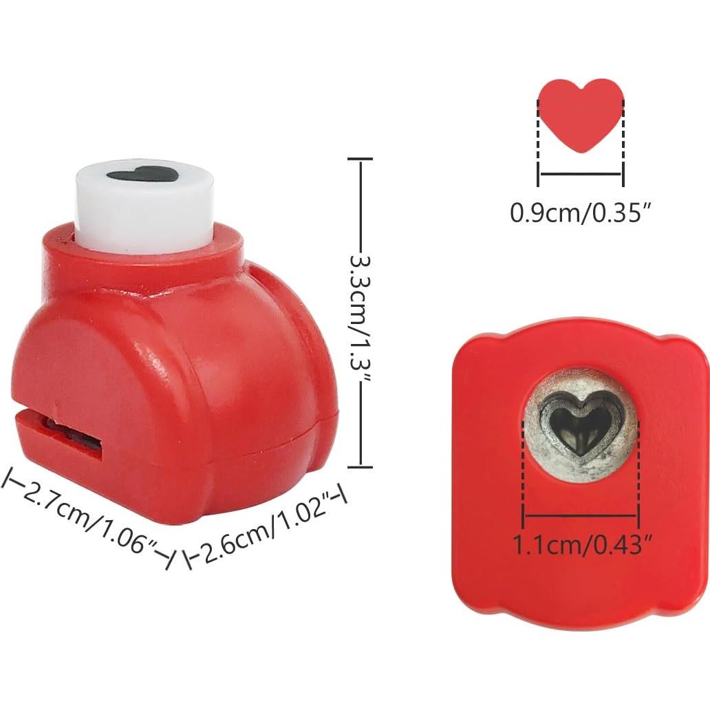 Set de 10 Troqueles de Papel ZUFECY para Manualidades