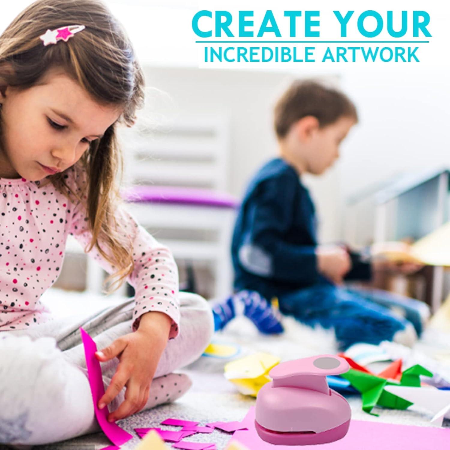 Perforadora de Círculo Rosa 75mm para Manualidades DIY