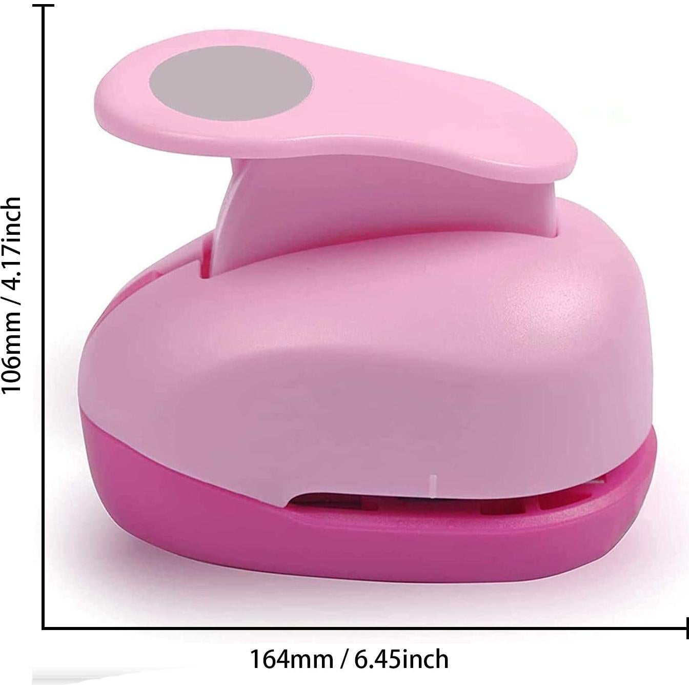 Perforadora de Círculo Rosa 75mm para Manualidades DIY