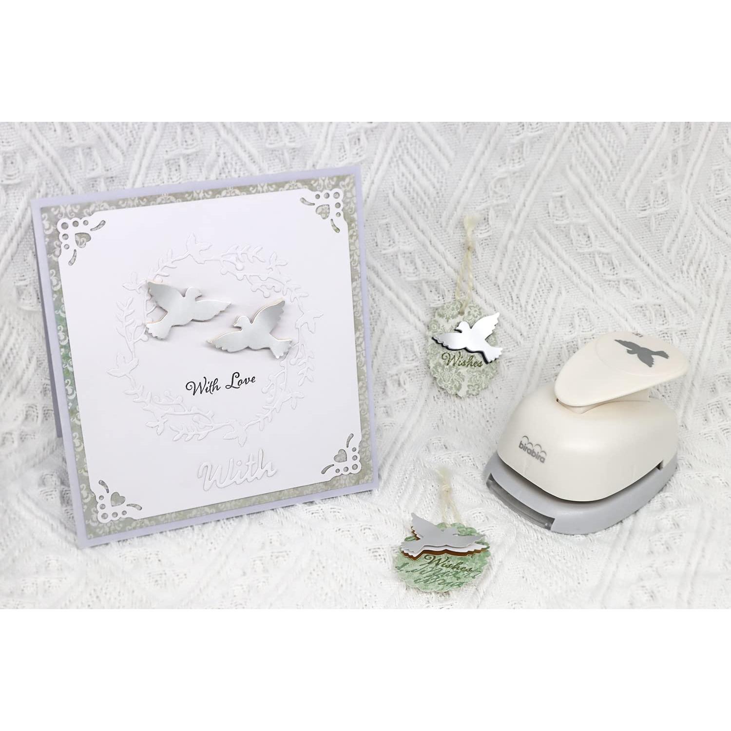 Troquel de Papel Bira Craft Paloma 2 - 3.49 x 2.22 cm