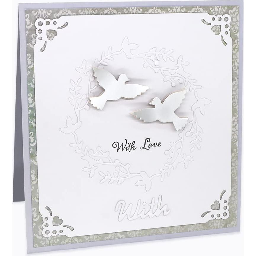 Troquel de Papel Bira Craft Paloma 2 - 3.49 x 2.22 cm