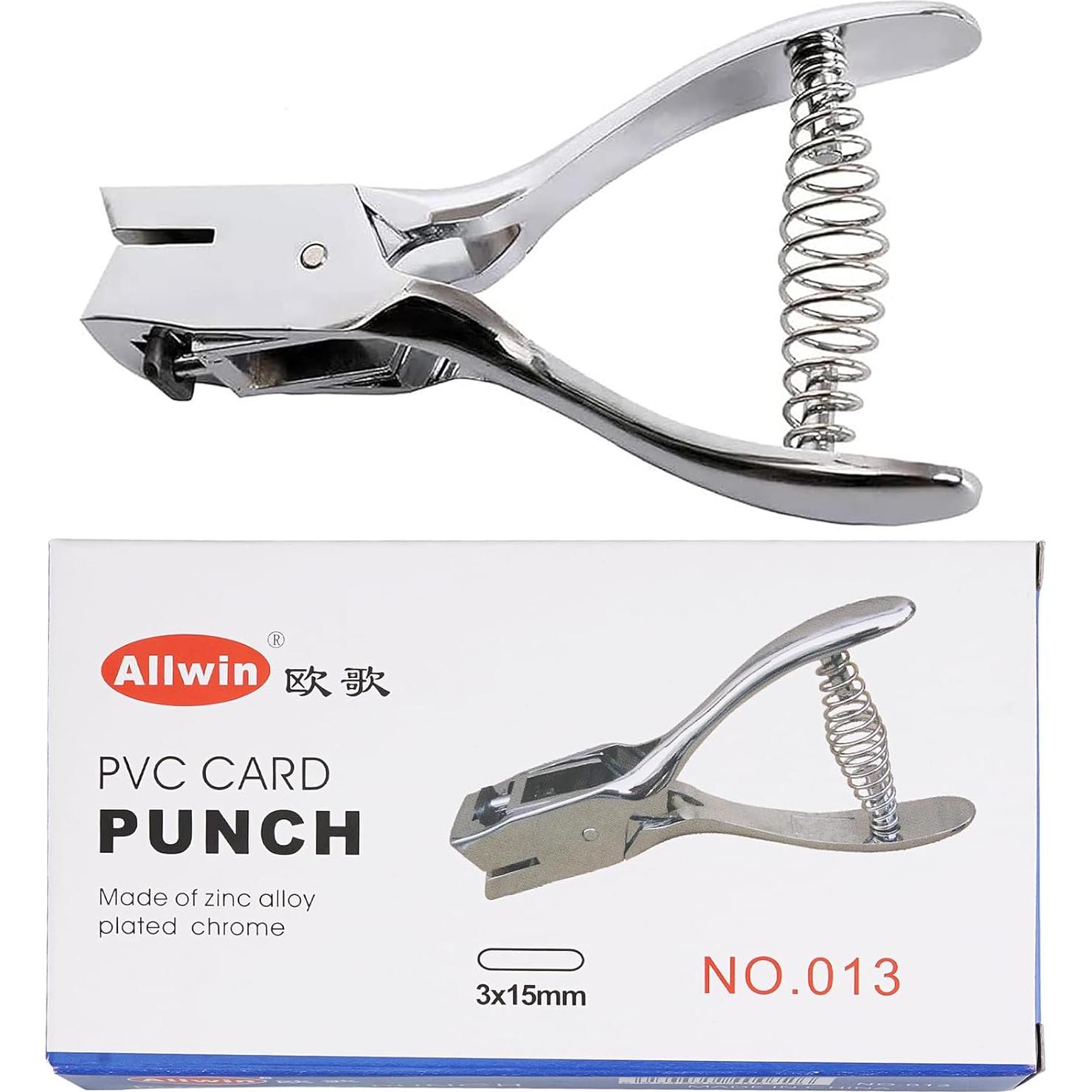 Perforadora de Ranura Ronyes para Insignias de PVC 14.29x3.18mm