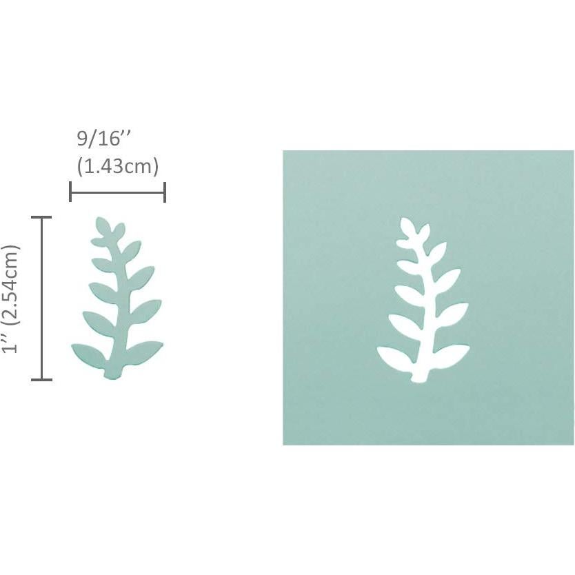 Troquel de Papel Bira Craft Helecho 2.54 cm para Manualidades