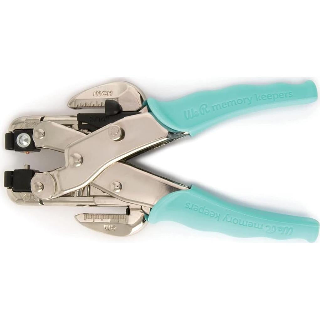 Crop-A-Dile We R Memory Keepers Perforador de Ojetes Azul 3.2/4.8 mm