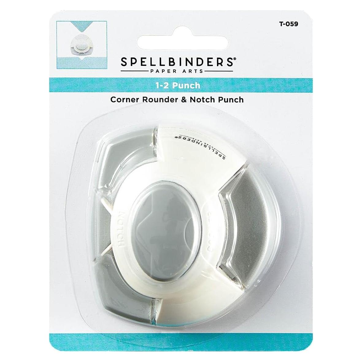 Perforadora de Esquinas Redondeadas y Muescas Spellbinders