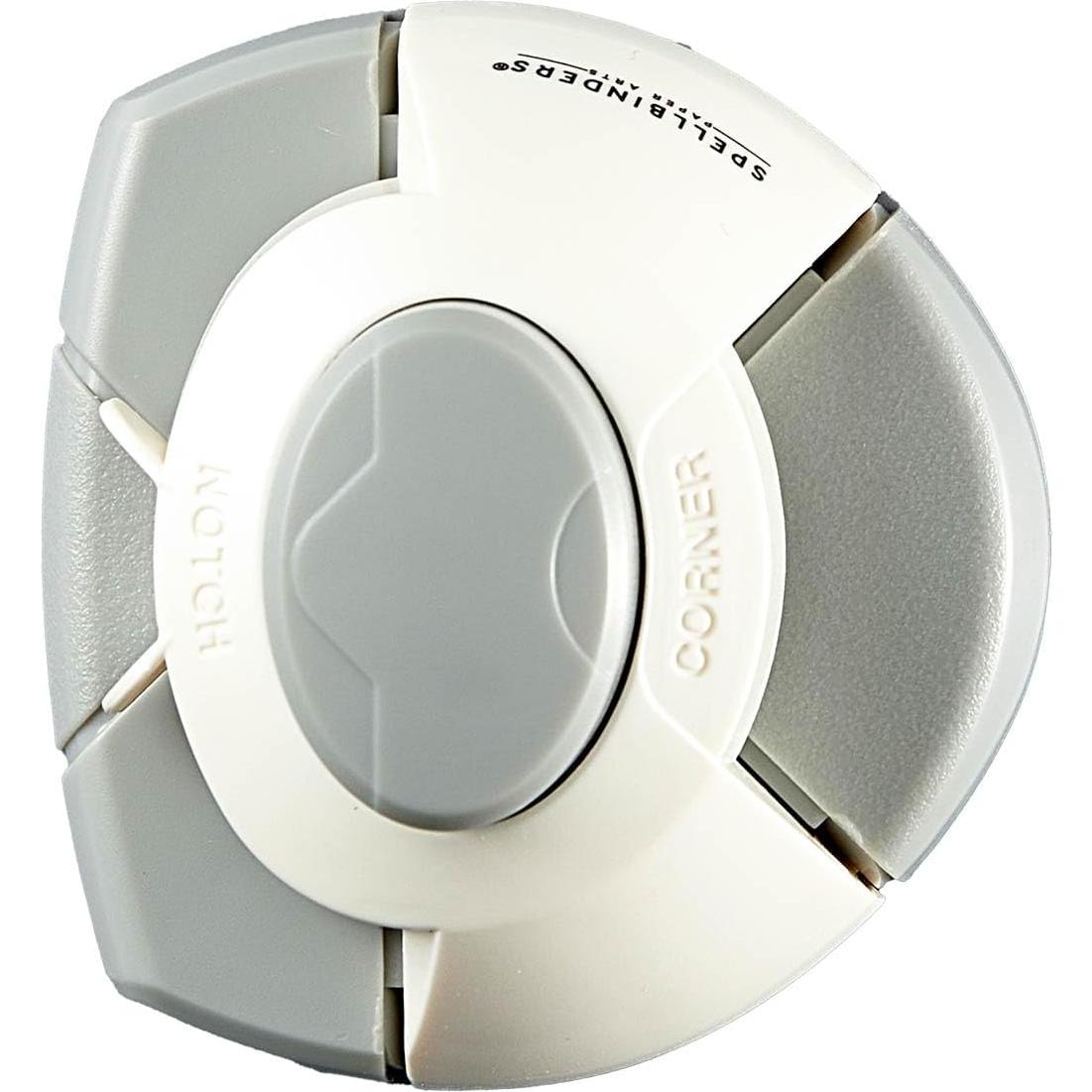 Perforadora de Esquinas Redondeadas y Muescas Spellbinders