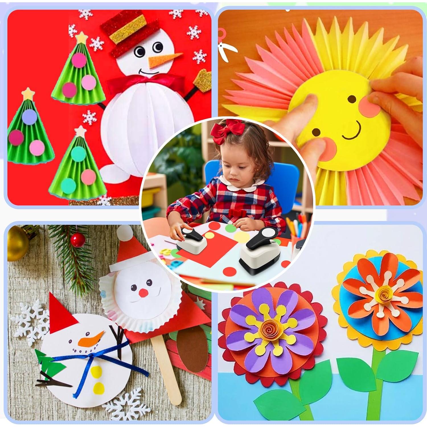 Juego de Perforadoras Circulares HKKYO 3 Piezas 0.95-2.54 cm