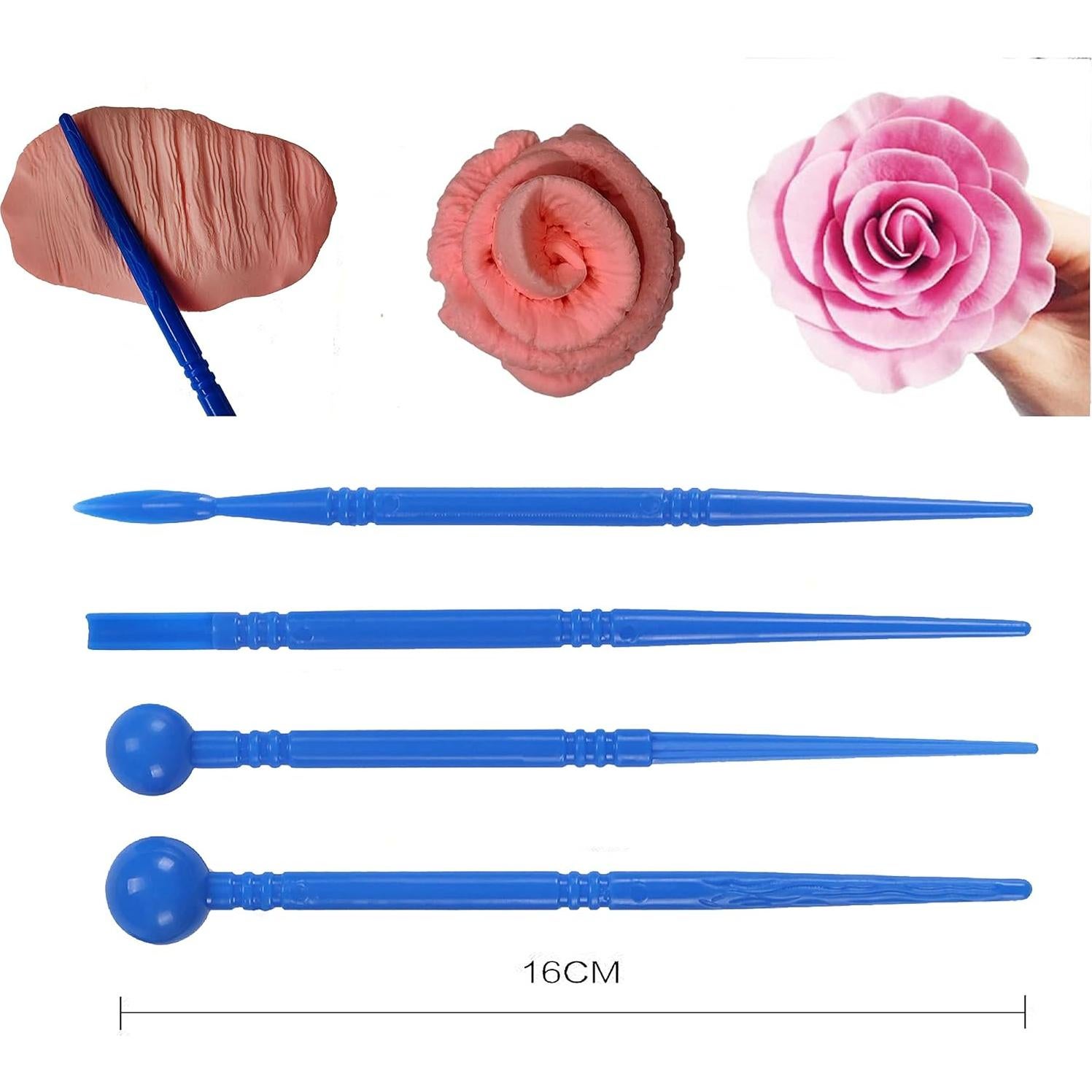 Kit de Herramientas de Punteado para Arcilla LANGQUN 20x10cm