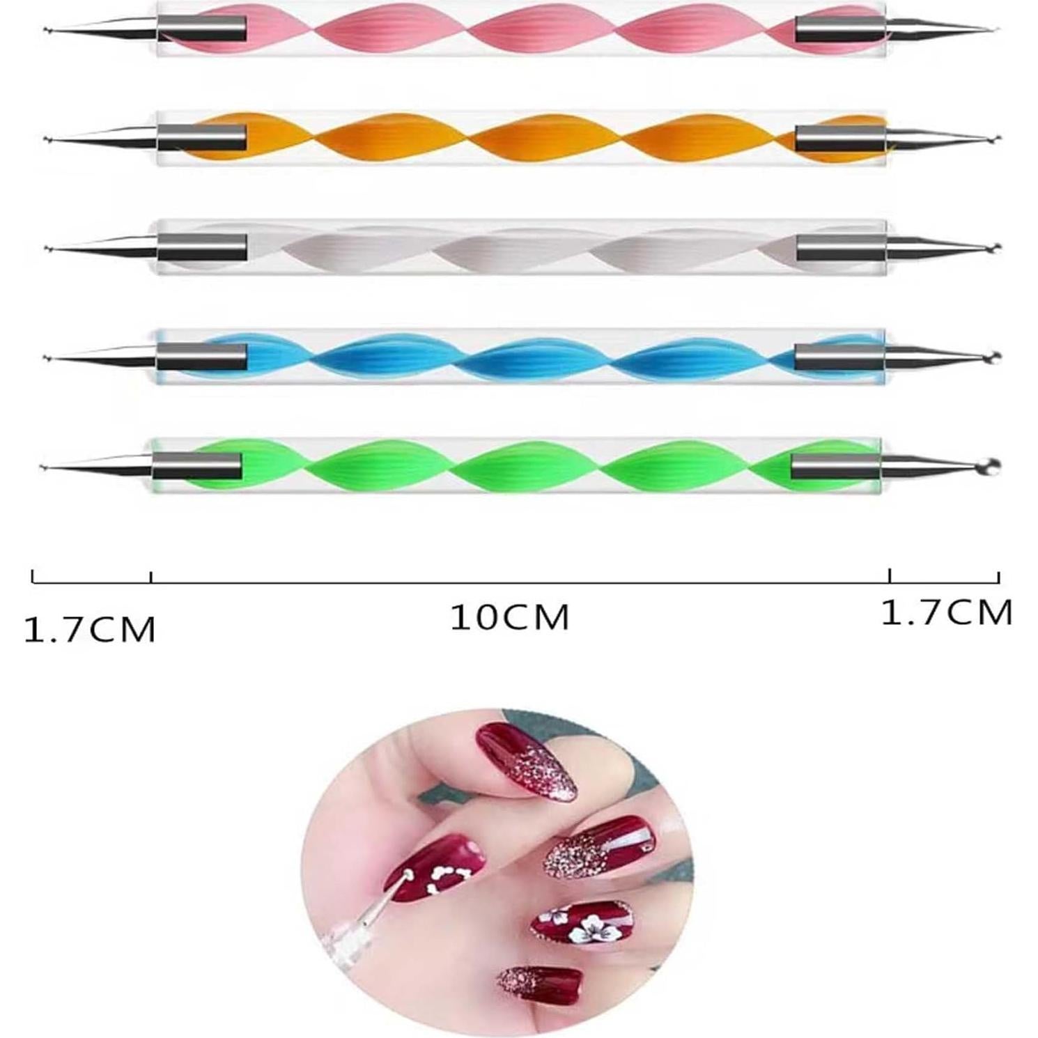 Kit de Herramientas de Punteado para Arcilla LANGQUN 20x10cm