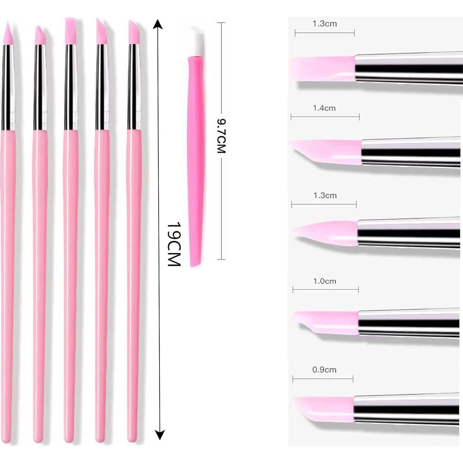 Kit de Herramientas de Punteado para Arcilla LANGQUN 20x10cm