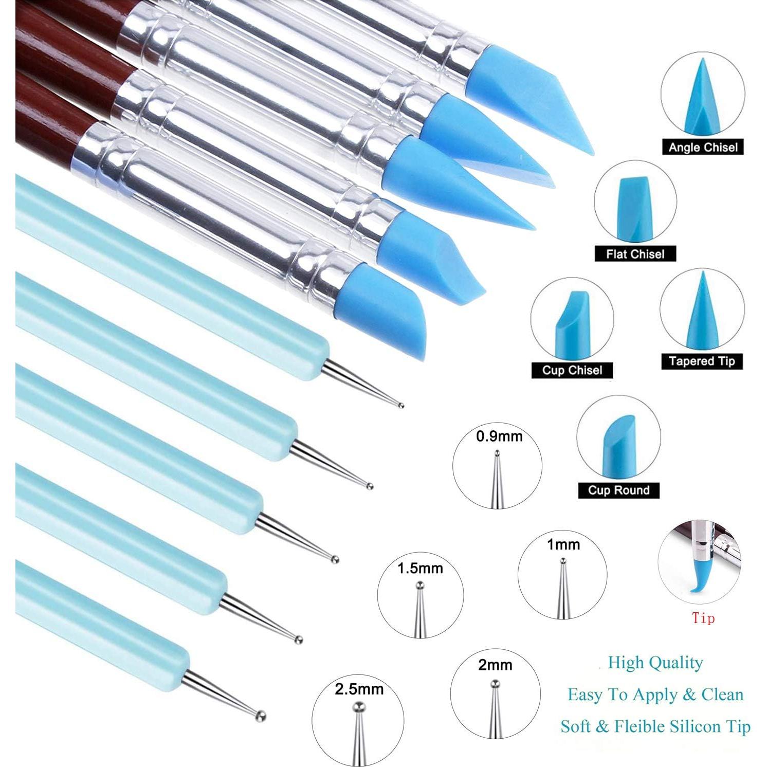 Juego de 10 Herramientas de Modelado Yagugu para Cerámica