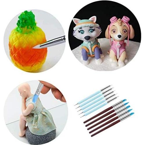 Juego de 10 Herramientas de Modelado Yagugu para Cerámica