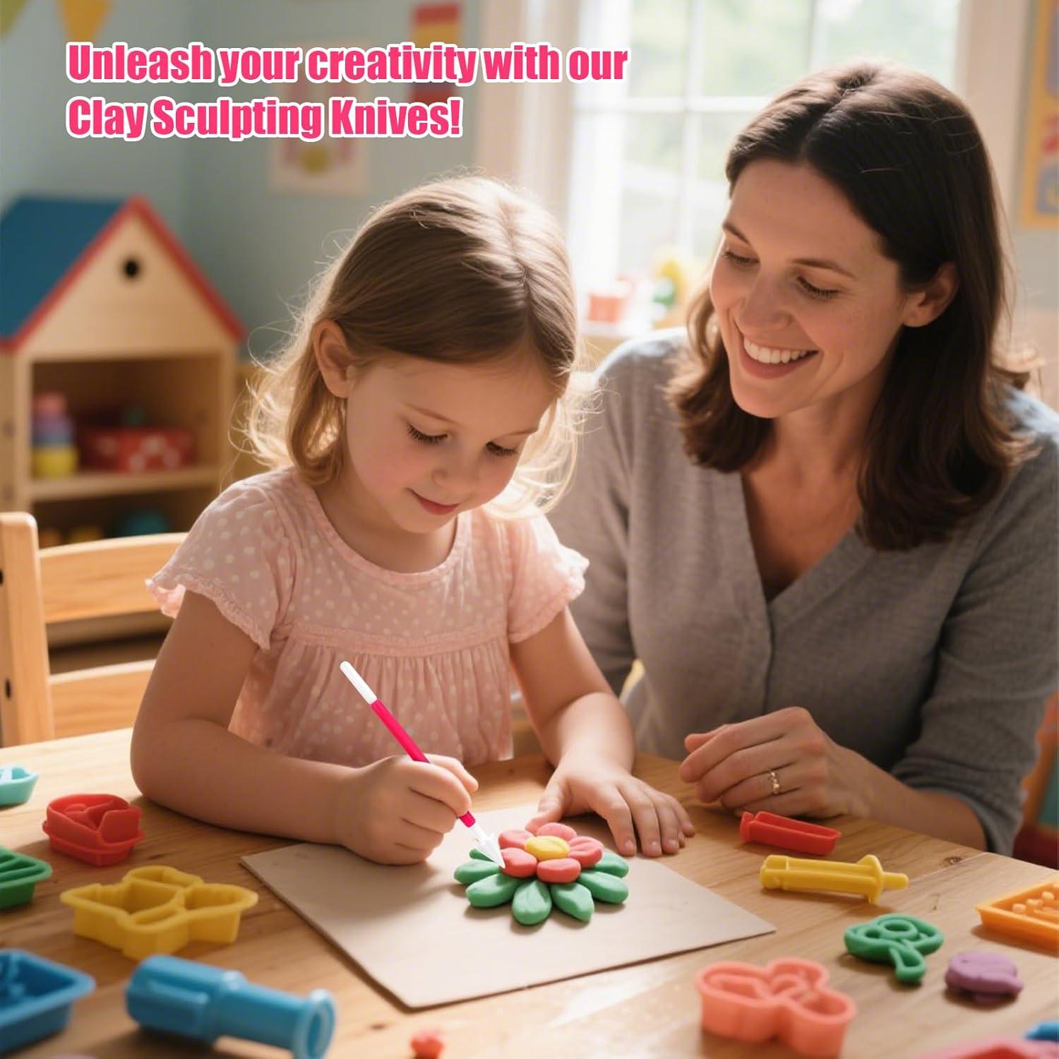 Juego de Herramientas de Esculpido en Arcilla Wolwefa 9 Piezas