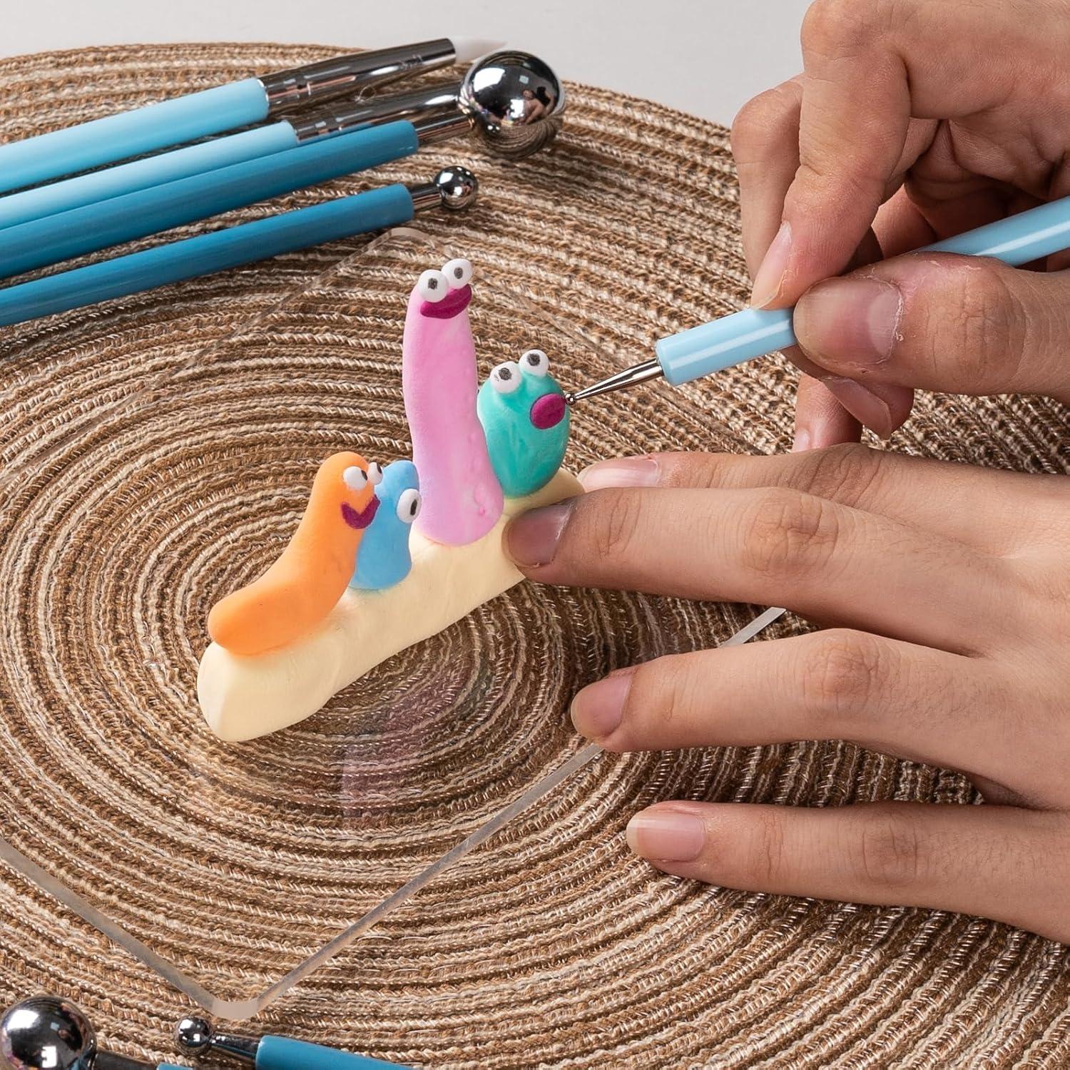 Herramientas de Punteado KACOLA para Esculpido de Arcilla - 7 Piezas