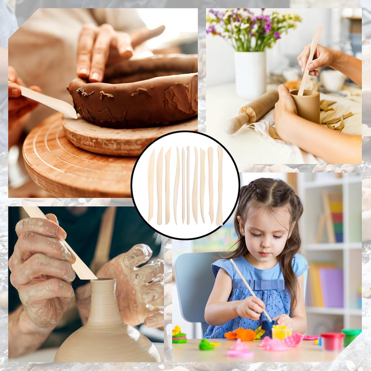 Kit de 50 Herramientas de Escultura de Arcilla LLOUSSAK 15.8cm