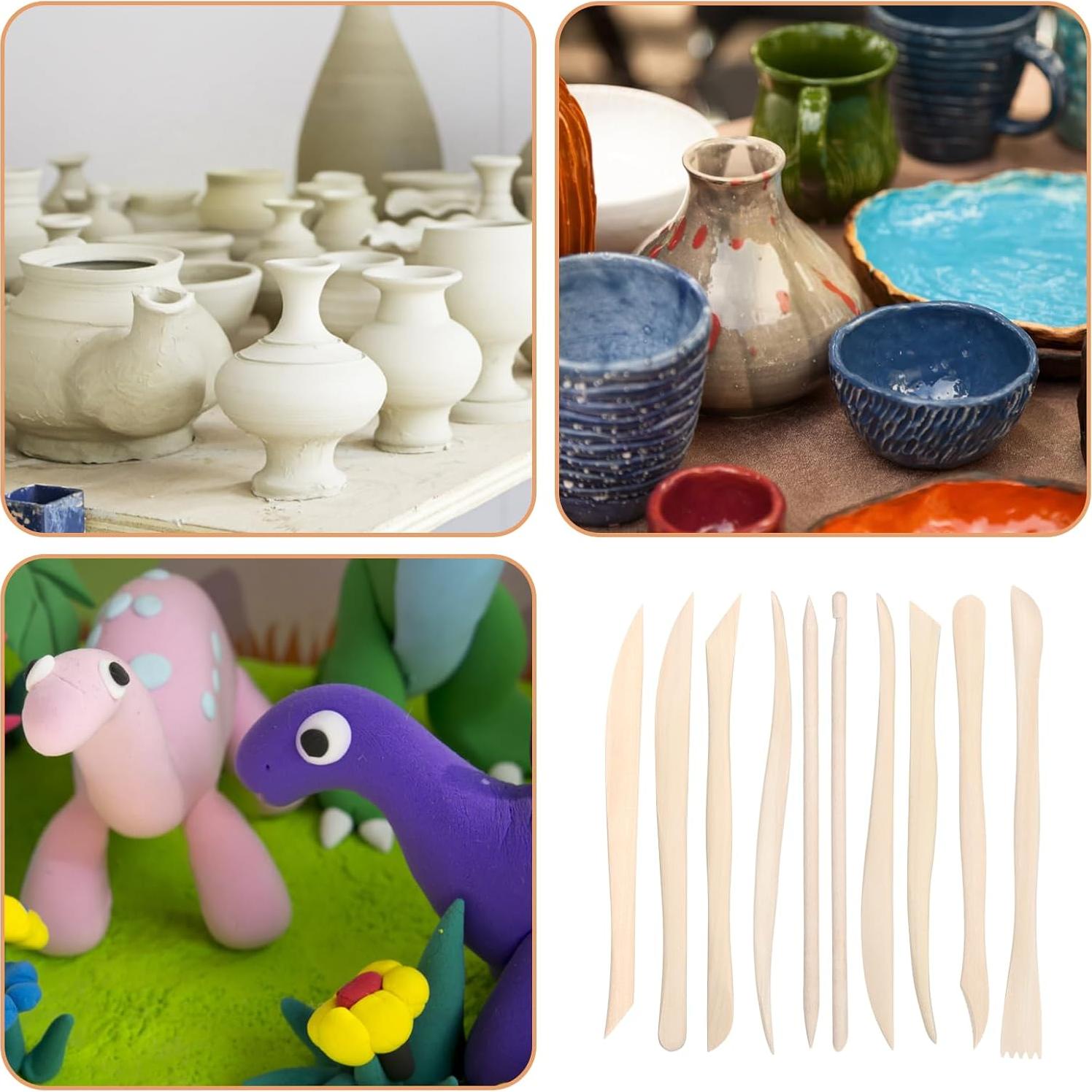 Kit de 50 Herramientas de Escultura de Arcilla LLOUSSAK 15.8cm