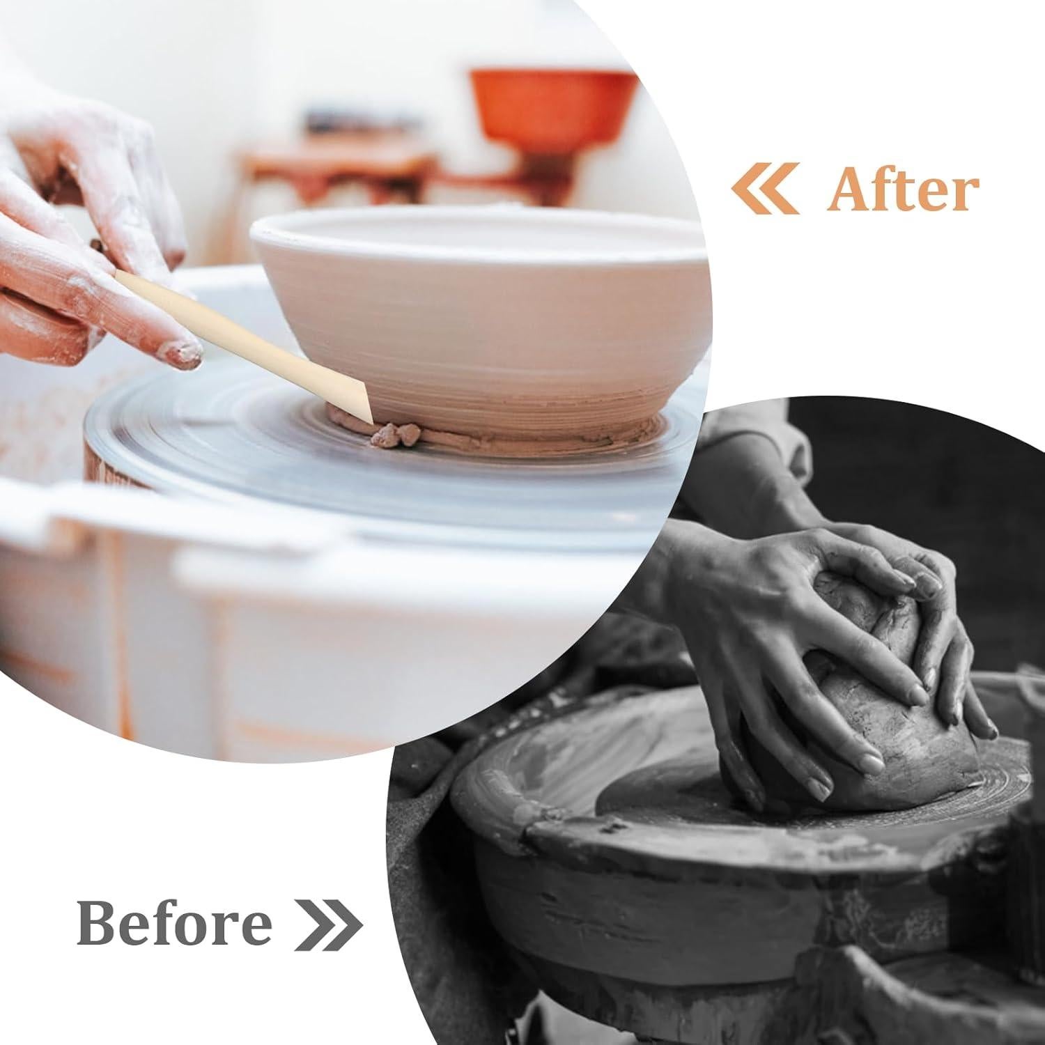 Kit de 50 Herramientas de Escultura de Arcilla LLOUSSAK 15.8cm