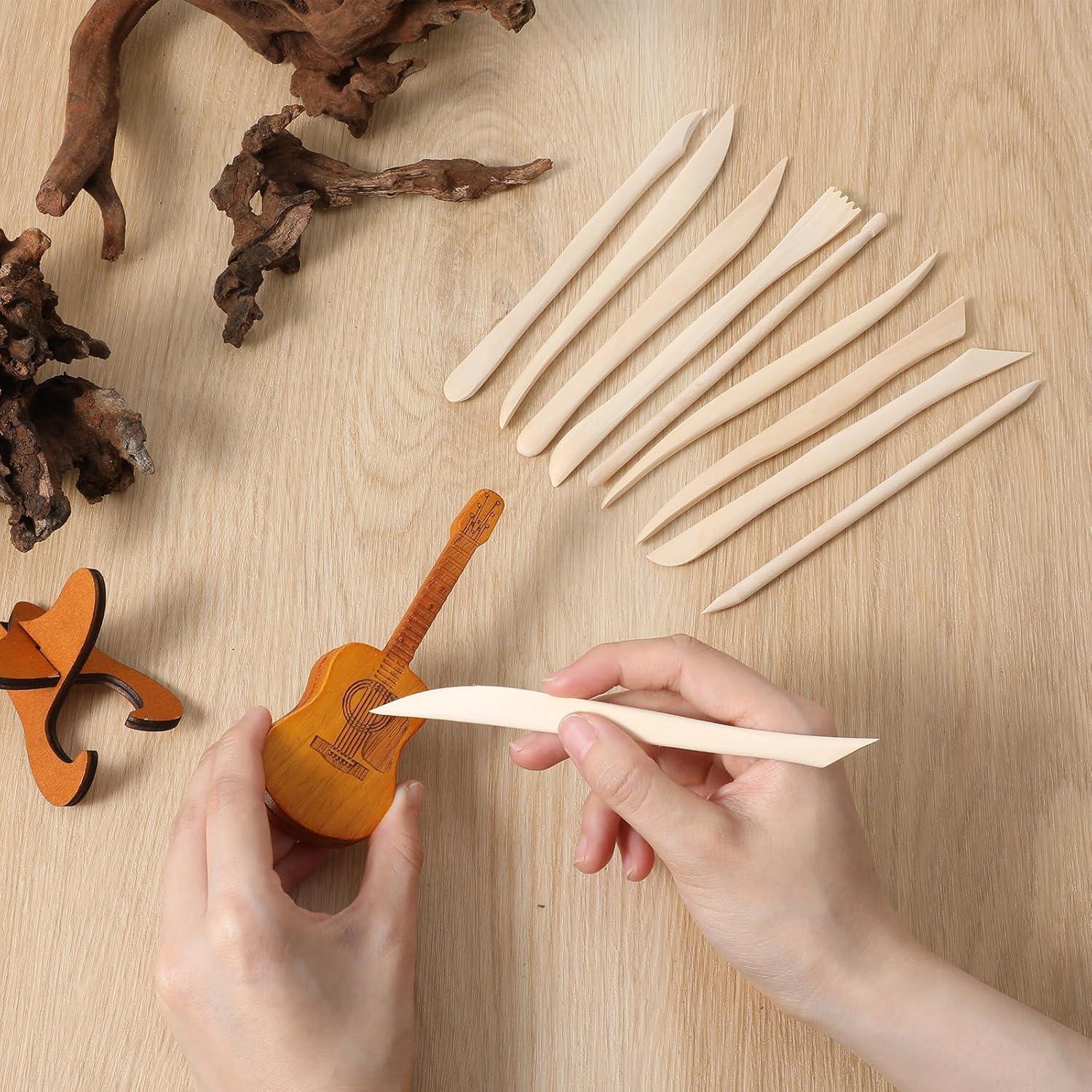 Kit de 50 Herramientas de Escultura de Arcilla LLOUSSAK 15.8cm