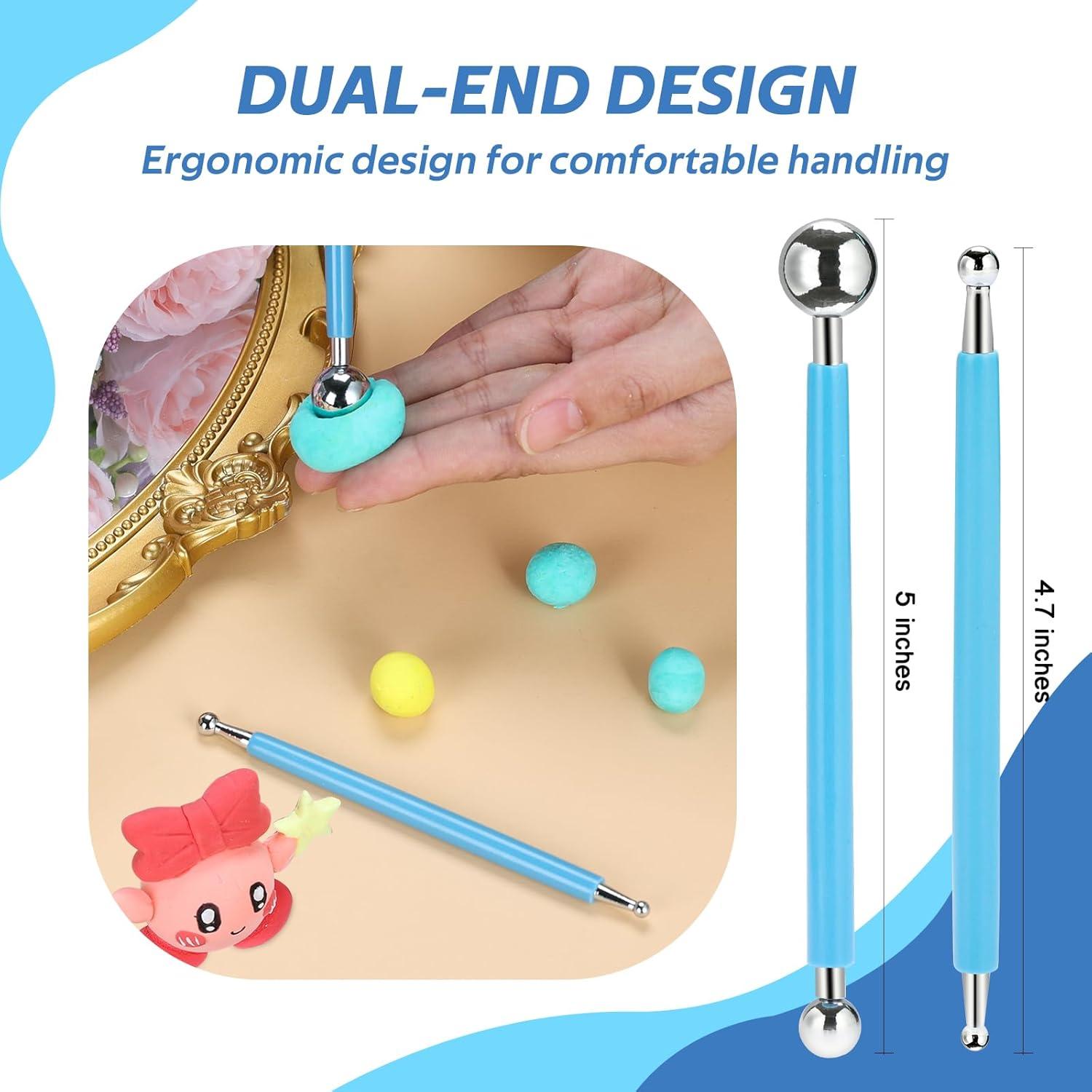 Kit de Herramientas de Modelado de Arcilla BEEDEFUL - 10 Piezas