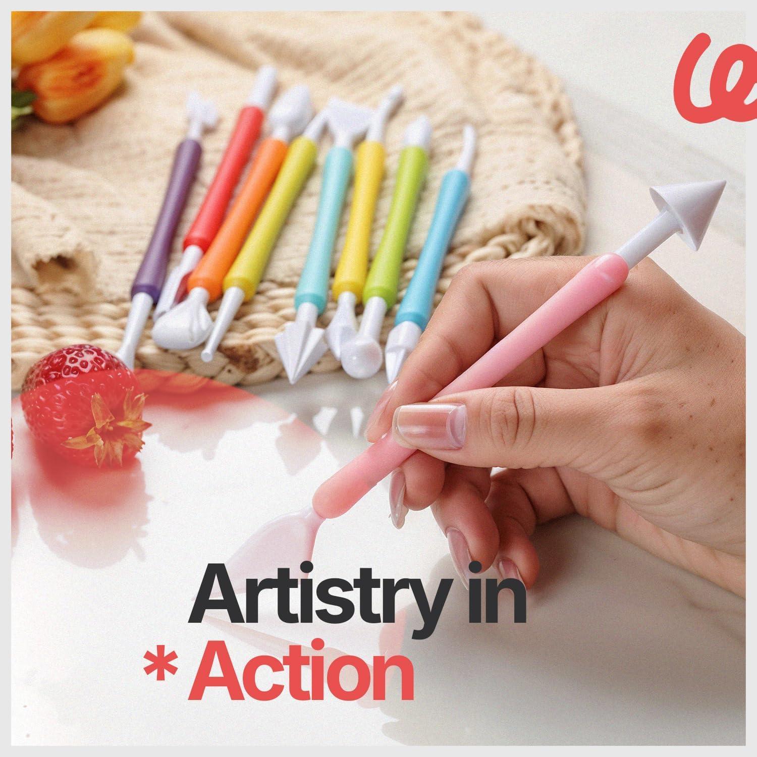 Juego de Herramientas de Arcilla WuMakes 19 Piezas Livianas