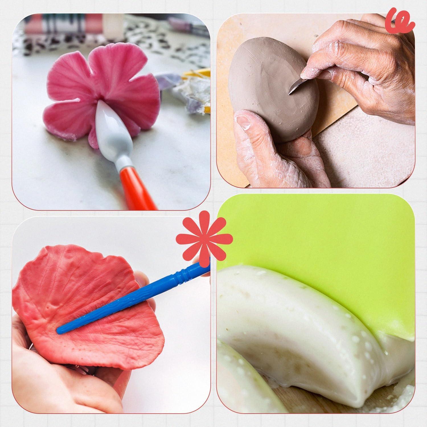 Juego de Herramientas de Arcilla WuMakes 19 Piezas Livianas