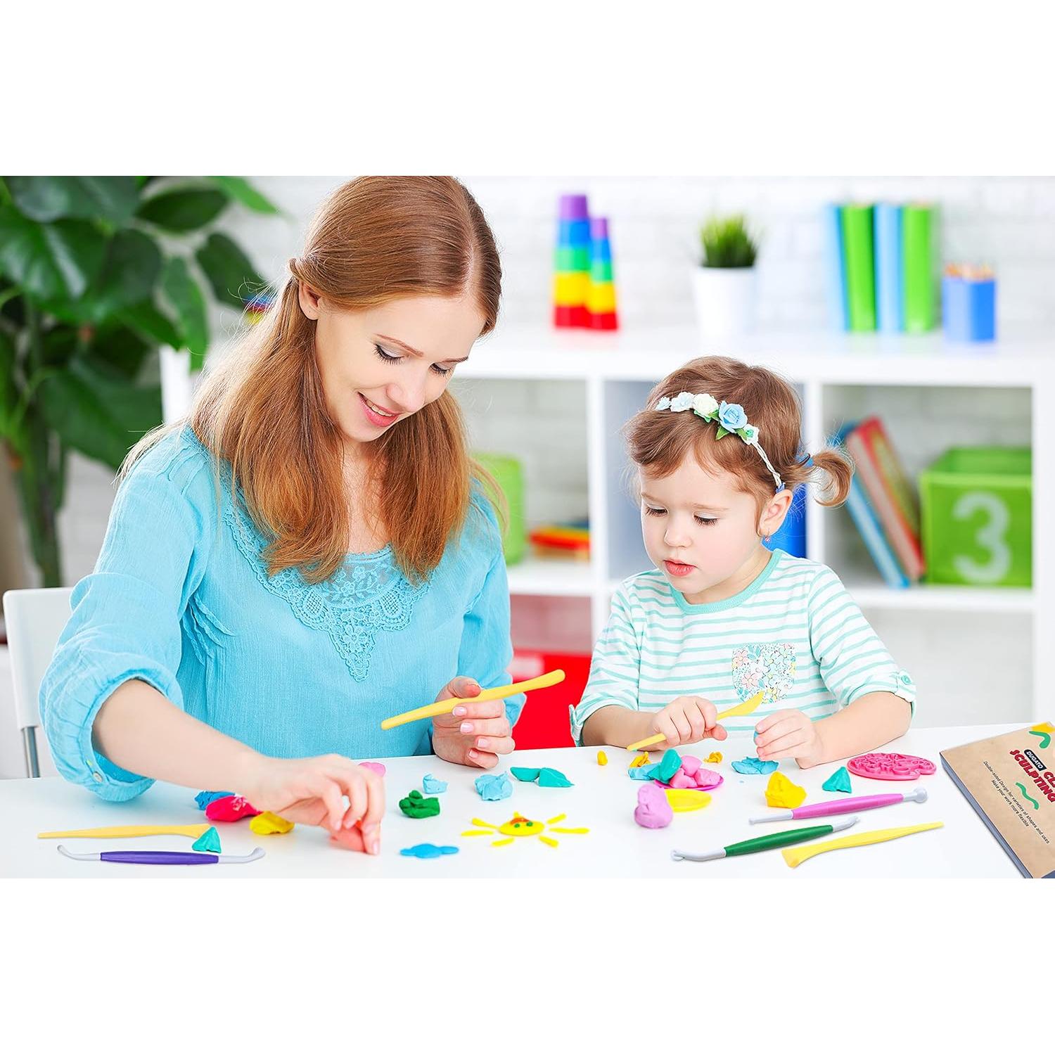 Juego de Herramientas de Escultura DUGATO - 17 Piezas de Plástico