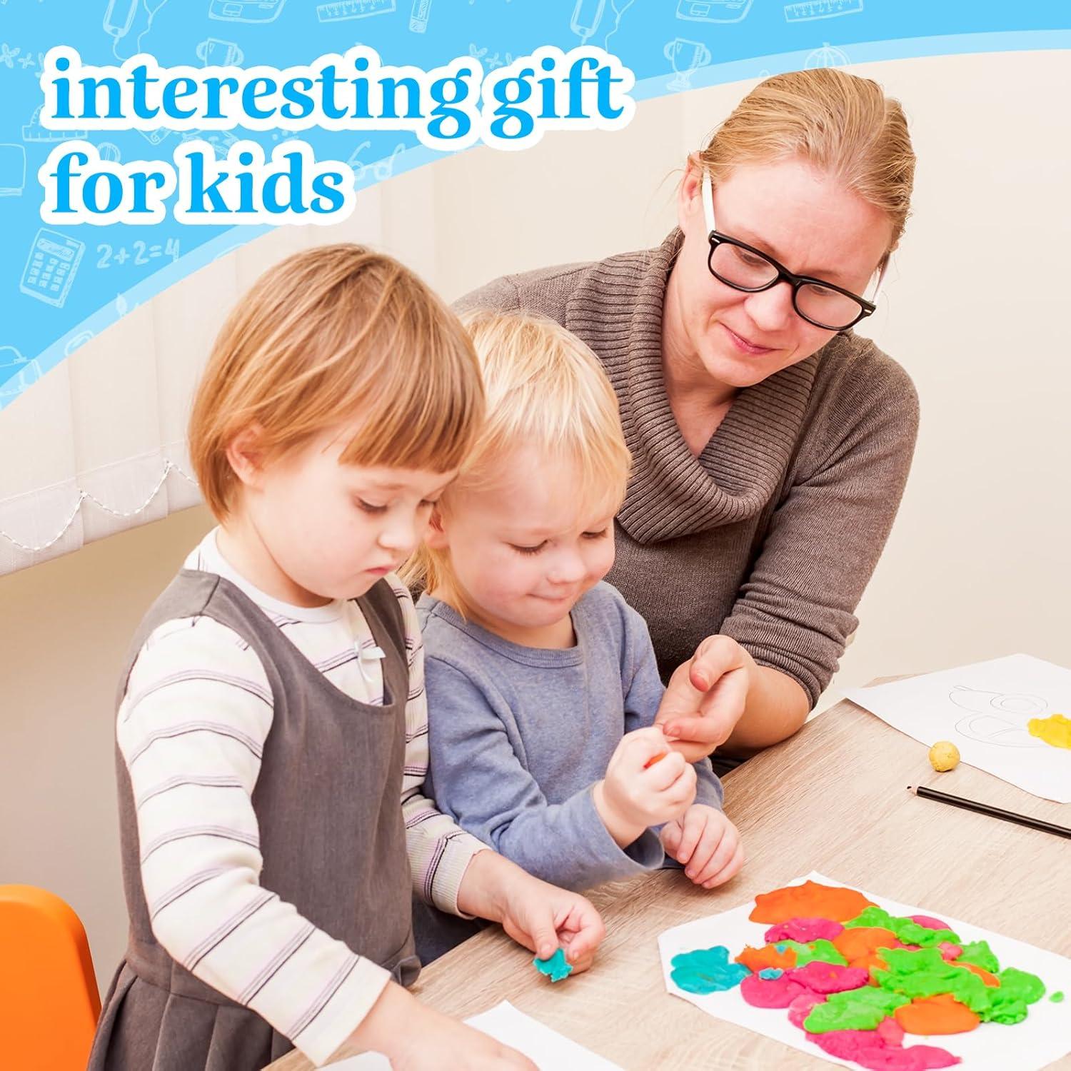 Kit de Arcilla Polimérica Wolwefa 36 Colores 200g No Tóxica