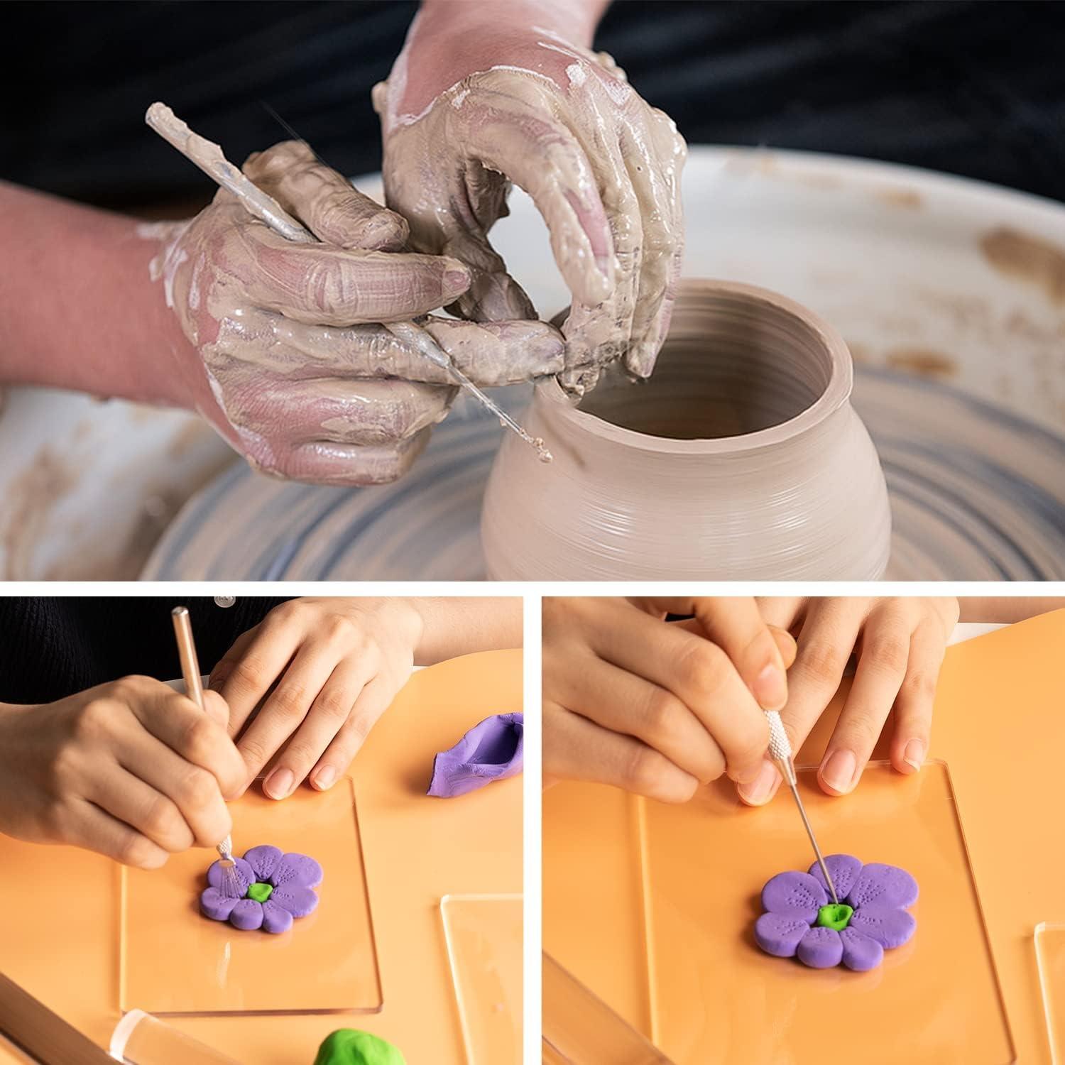 Kit de Herramientas para Arcilla Polimérica KACOLA - 12 Pcs