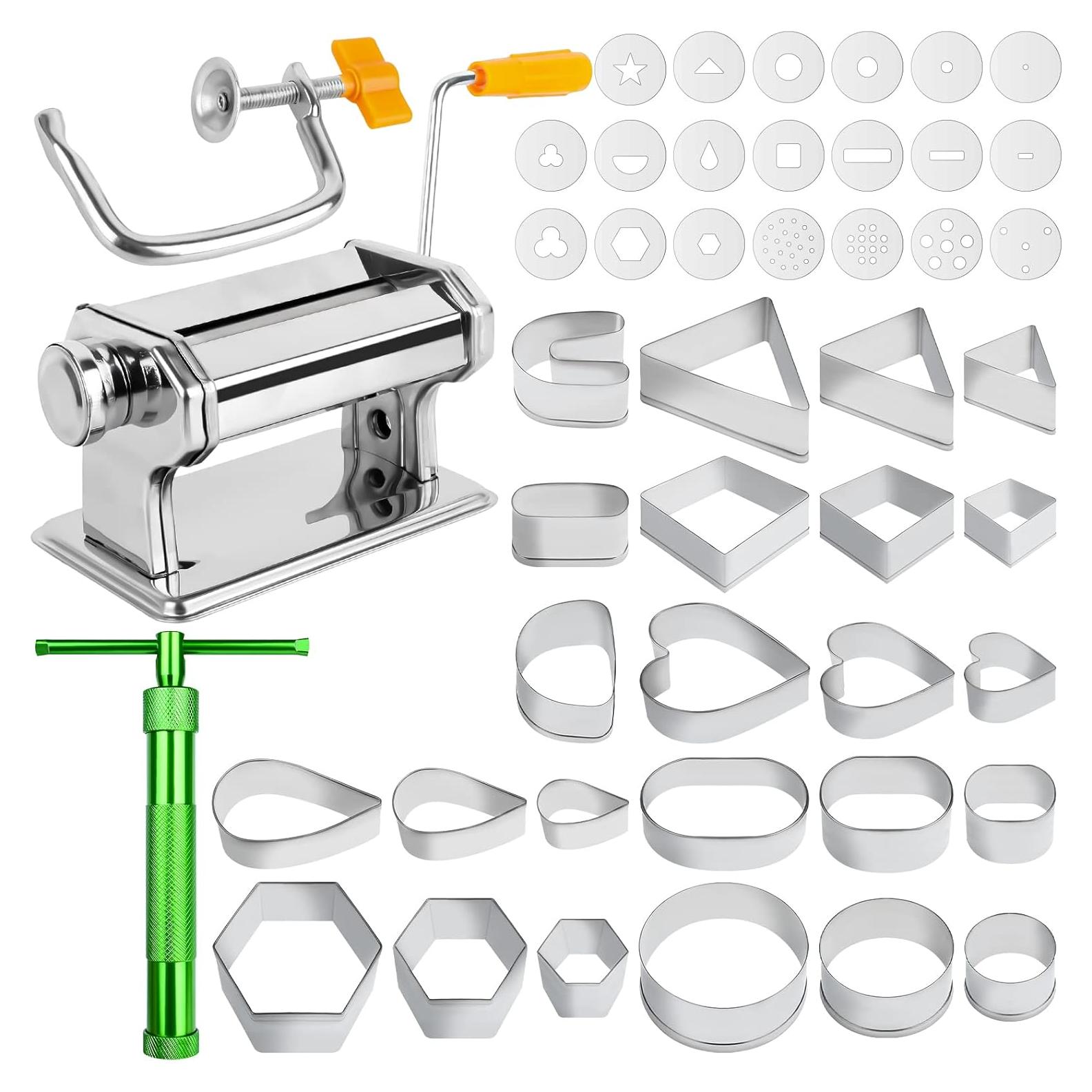 Juego de Herramientas de Extrusión de Arcilla Yoiemivy 45 Piezas