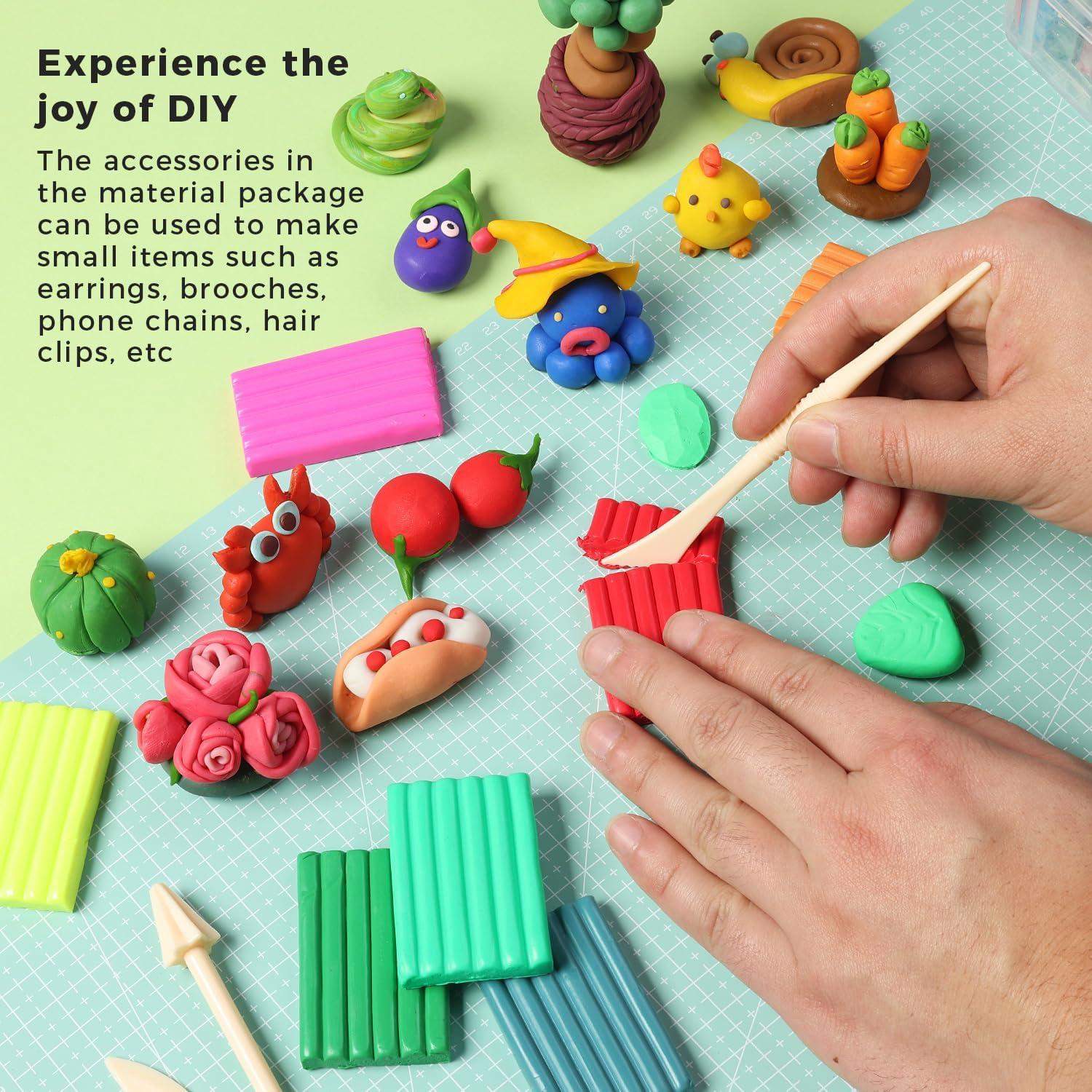 Kit de Arcilla Polimérica ARTME 82 Colores No Tóxica 2.14 kg