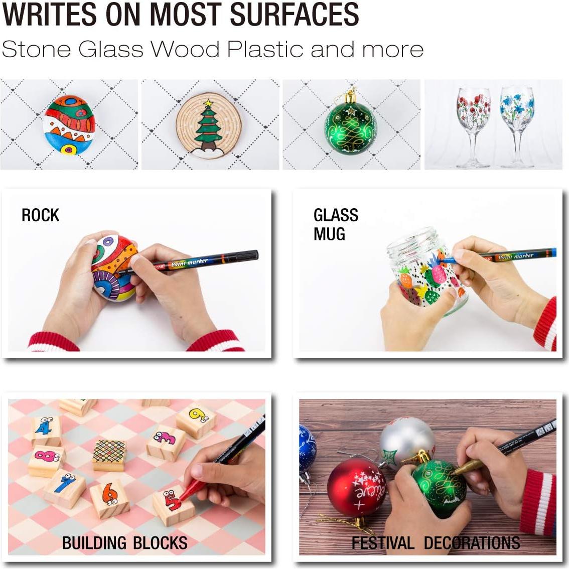 Set de 7 Pinturas Acrílicas ZEYAR Blanca y Negra 99.6g