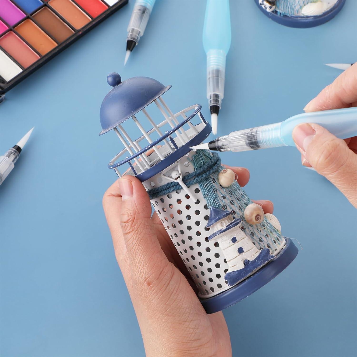 Set de 8 Rotuladores de Acuarela Prasacco - Recargables