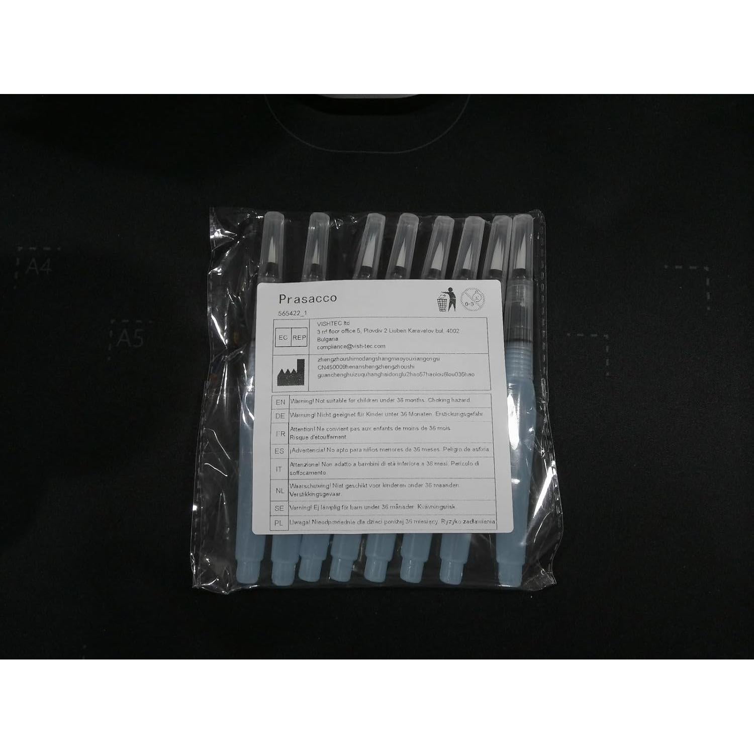 Set de 8 Rotuladores de Acuarela Prasacco - Recargables