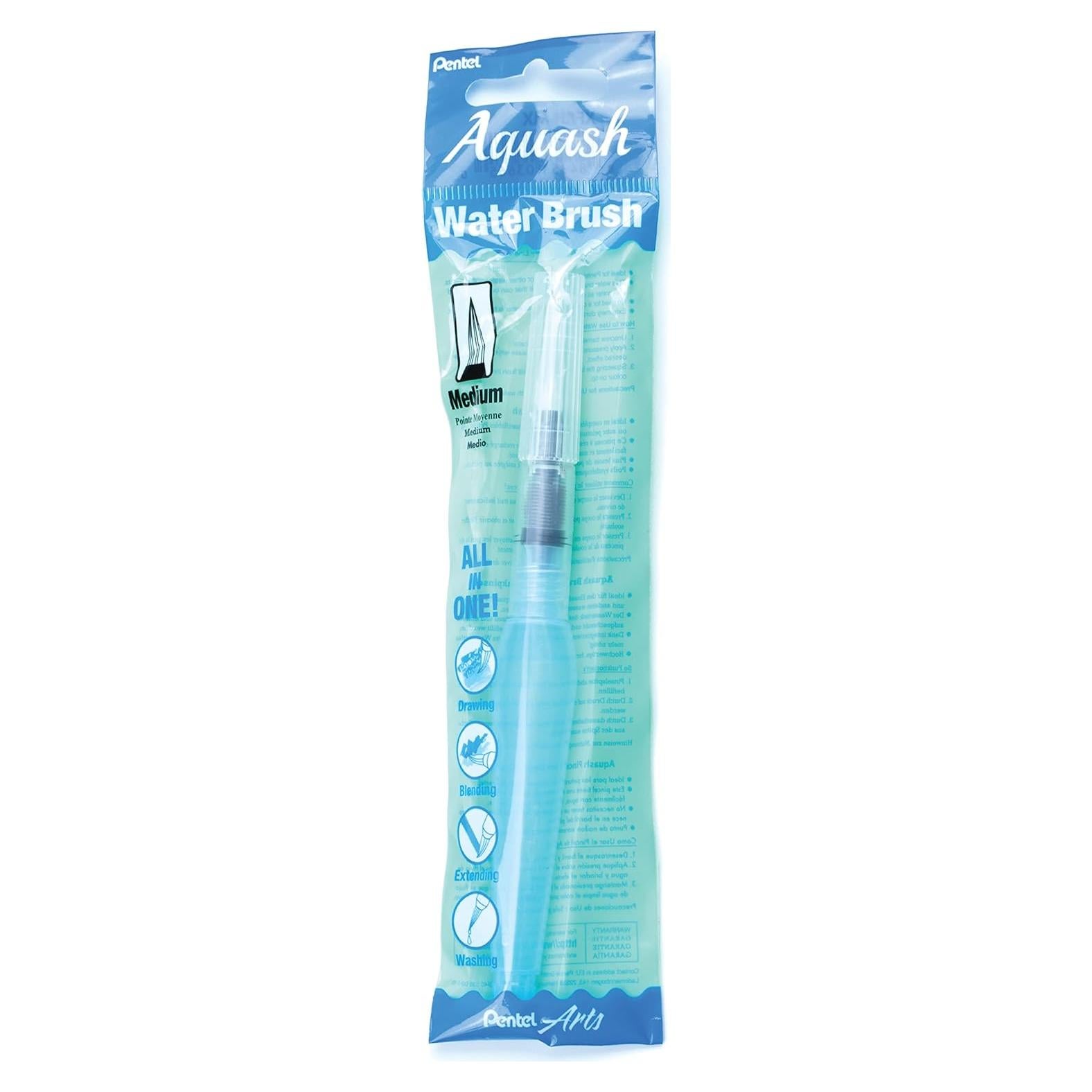 Pincel de Agua Pentel FRH-M Mediano para Acuarela