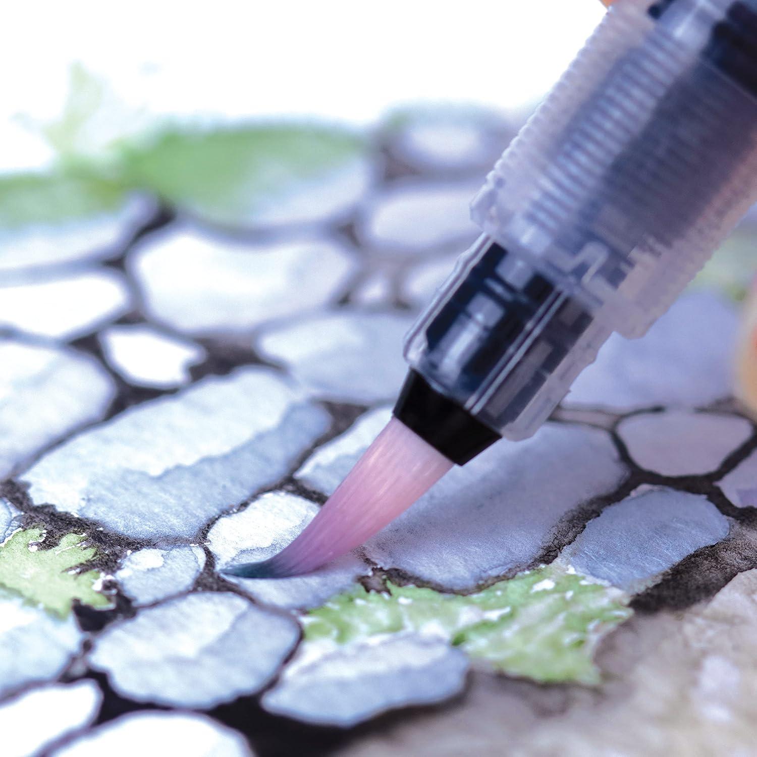 Pincel de Agua Pentel FRH-M Mediano para Acuarela