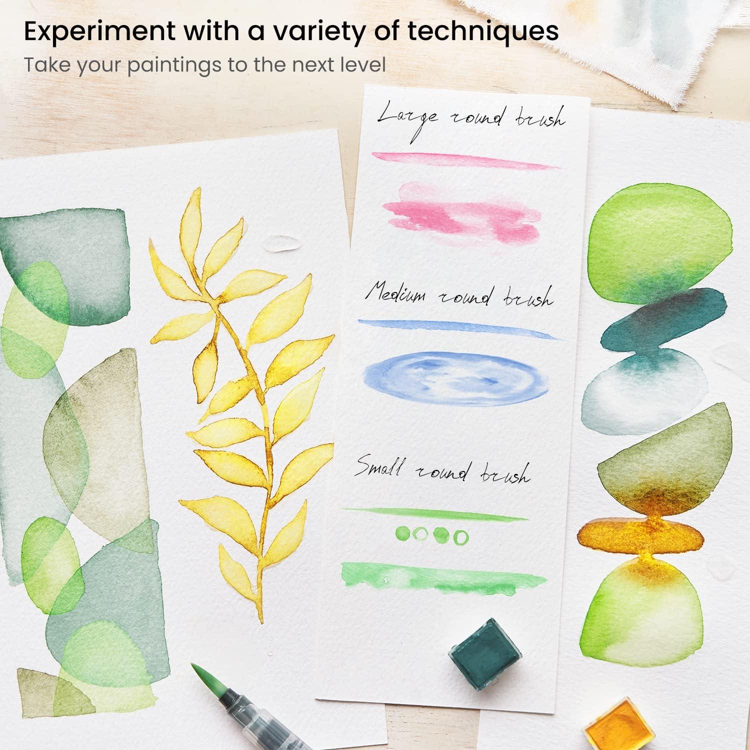 Set de 4 Pinceles de Agua ARTEZA con Puntas de Nylon