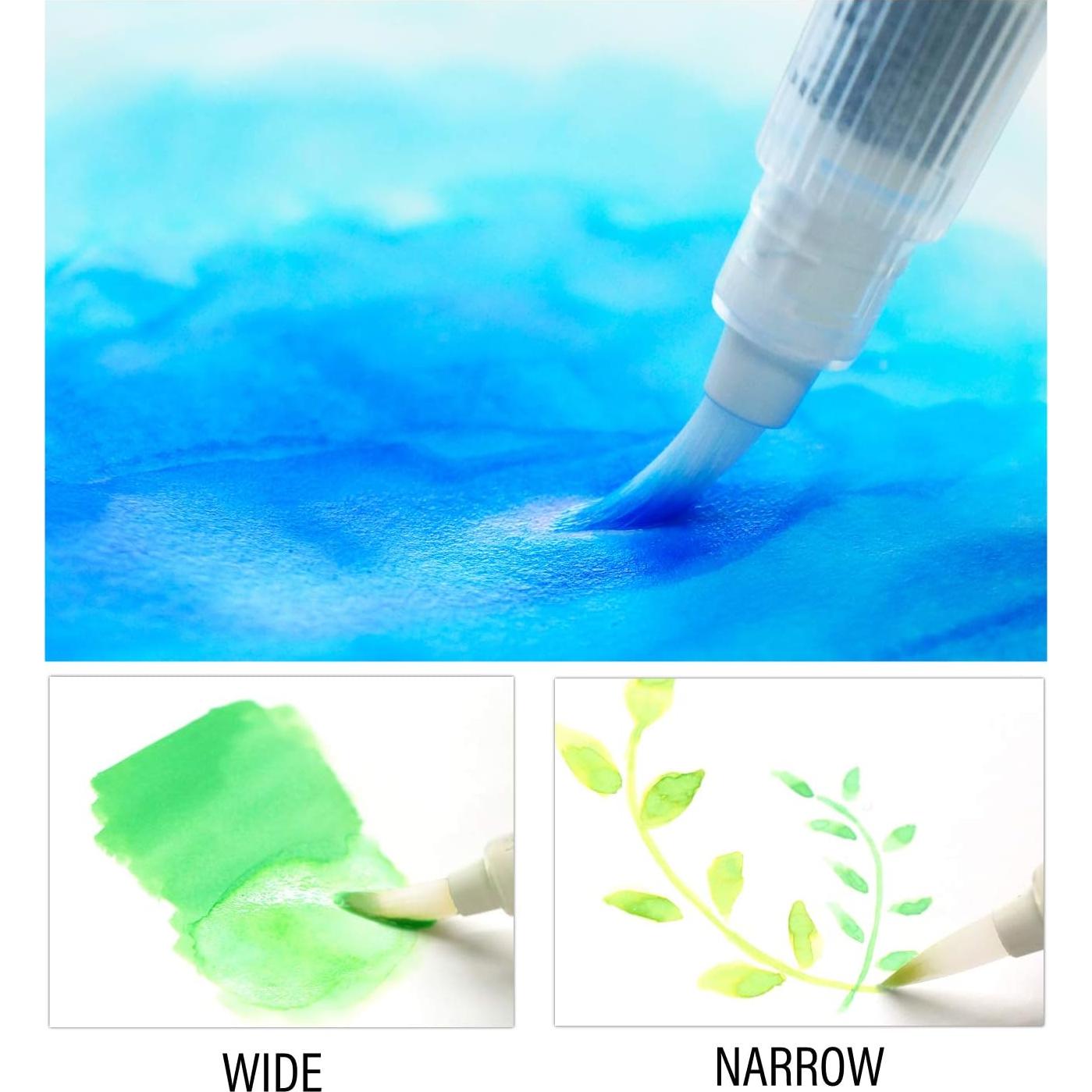 Pincel de Agua Kuretake Zig BrusH2O Multicolor Pequeño