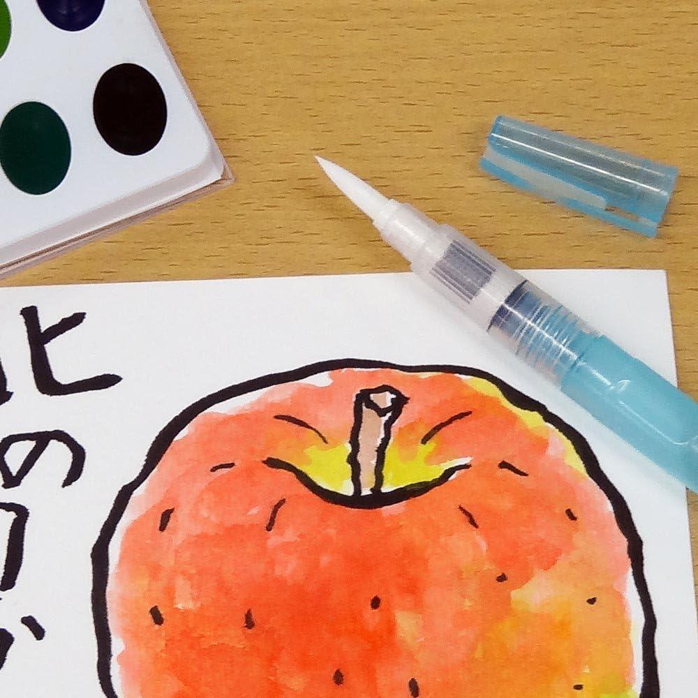 Kuretake PHYS Pincel de Agua Grande 15mm para Acuarela