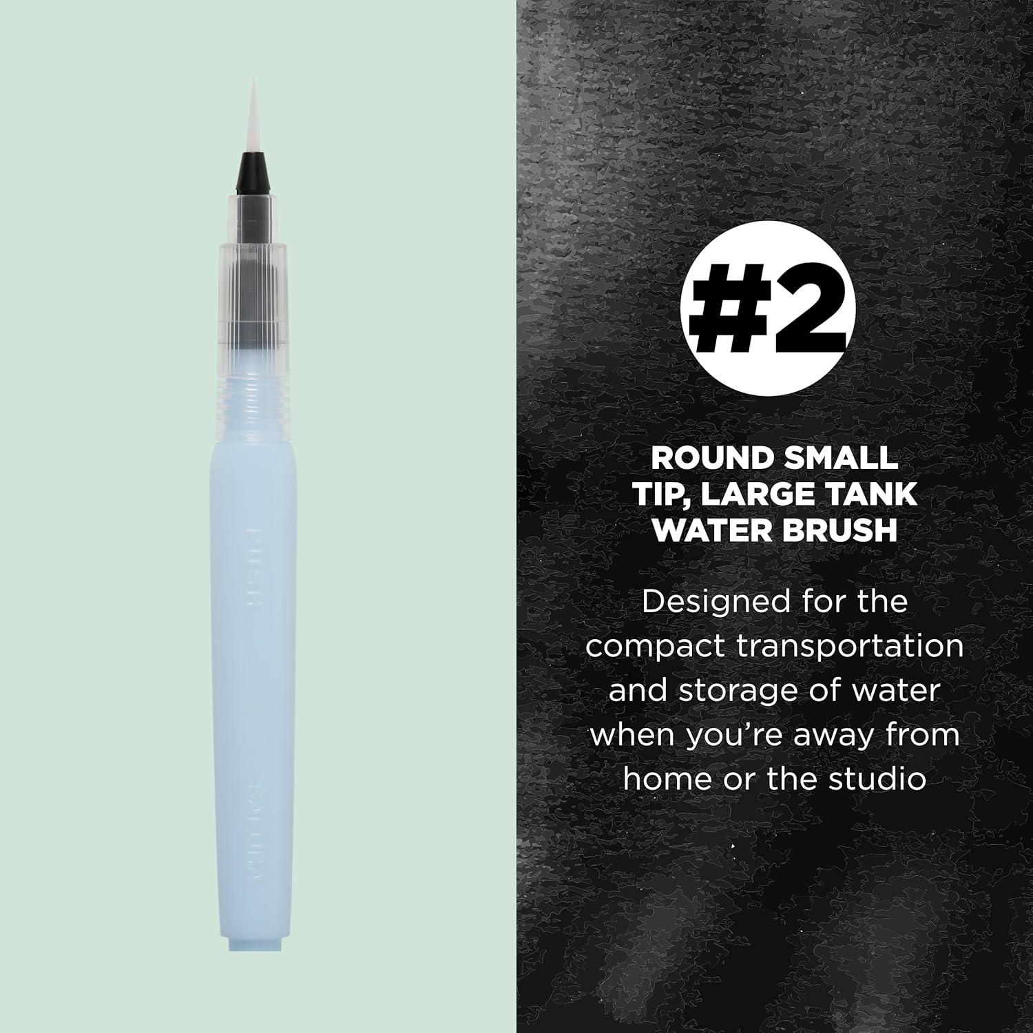 Pincel de Agua SAKURA Koi 9 ml - Acuarela Portátil con Punta Fina