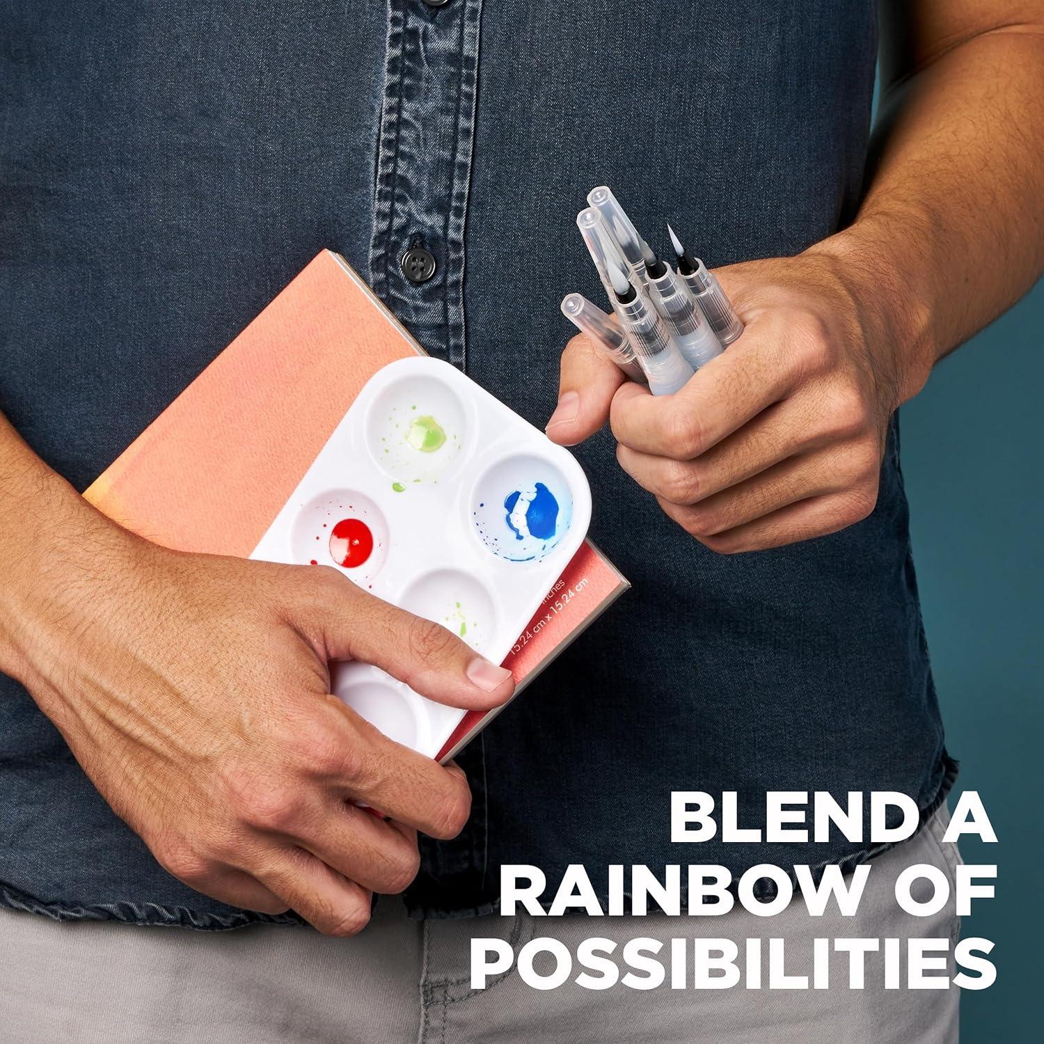 Pincel de Agua SAKURA Koi 9 ml - Acuarela Portátil con Punta Fina