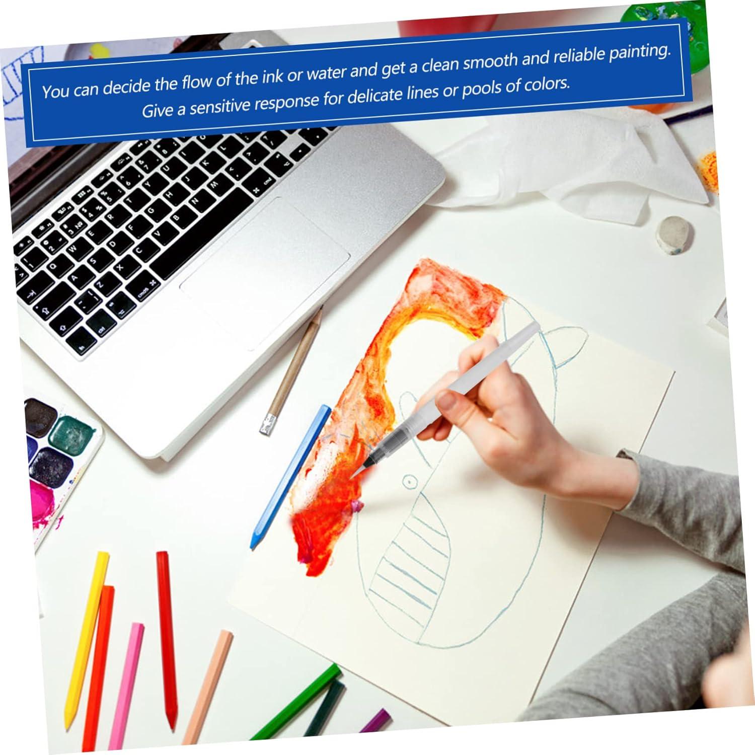 Marcadores de Acuarela EXCEART 30 Pcs Pincel de Agua