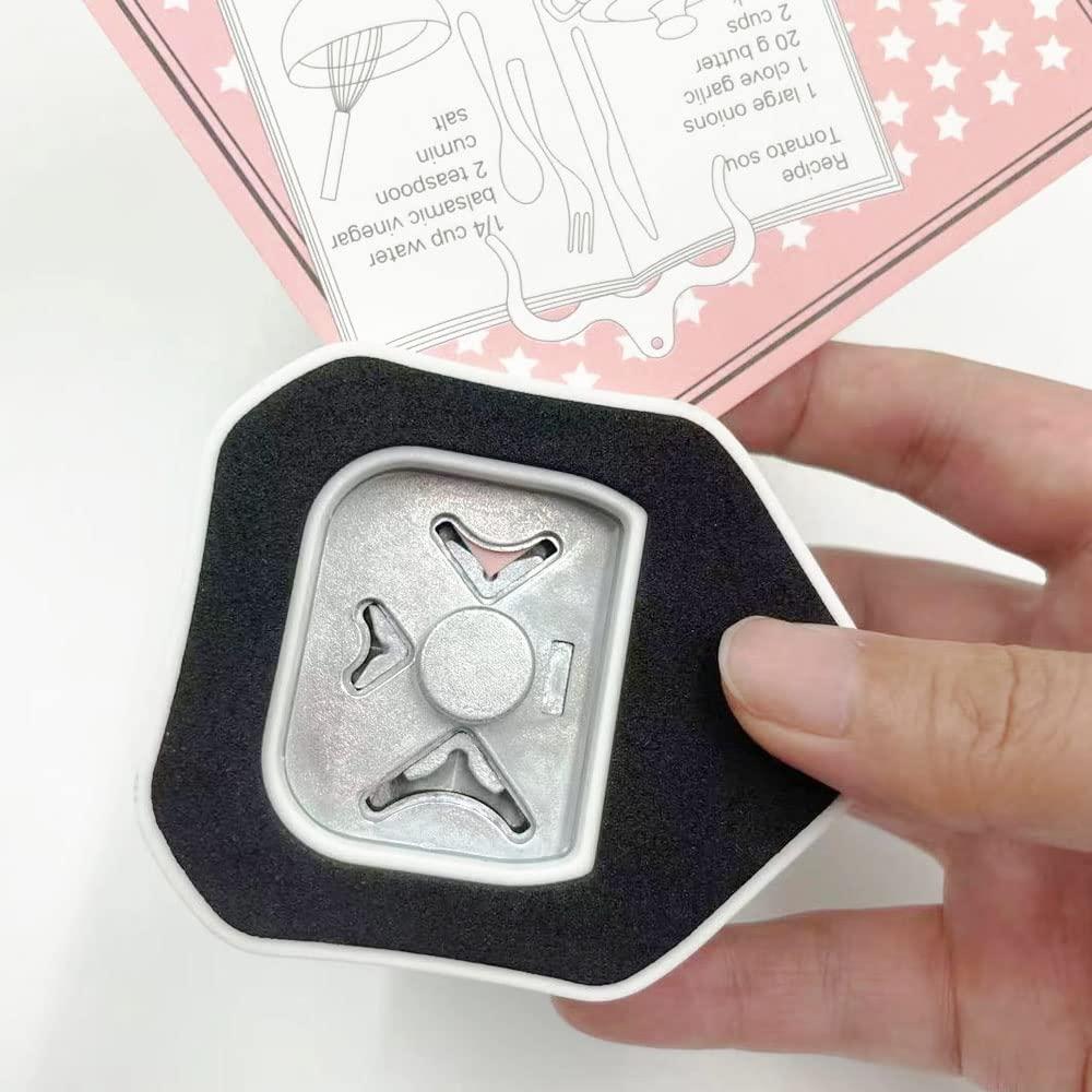 Cortador de esquinas 3 en 1 ANNIKEEY Verde para manualidades