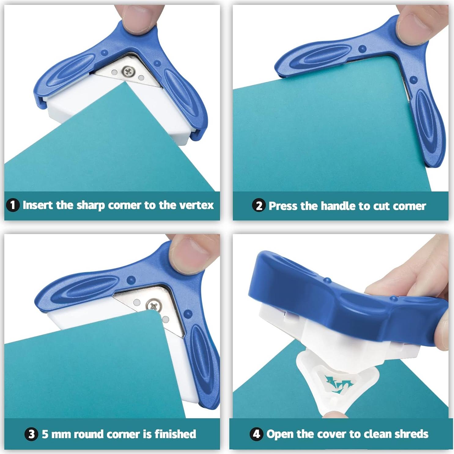 Troquelador de esquinas MyLifeUNIT 5 mm Azul