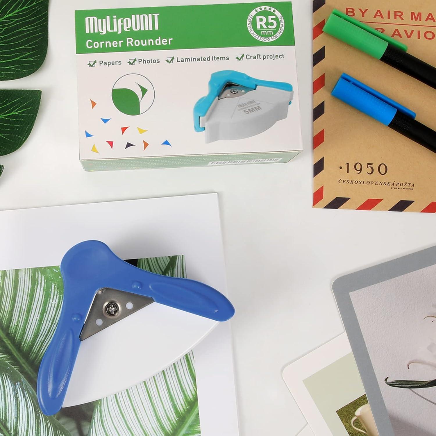 Troquelador de esquinas MyLifeUNIT 5 mm Azul
