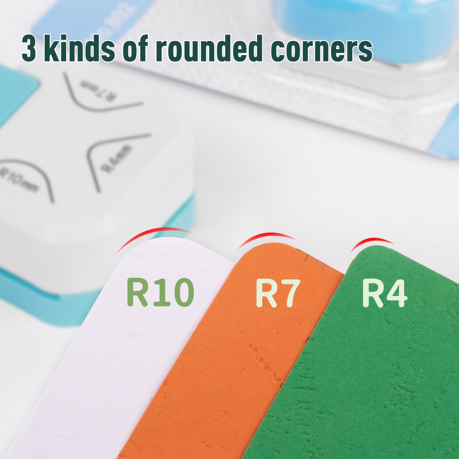 Perforadora de Esquinas 3 en 1 ZEQUAN - Cortador Blanco