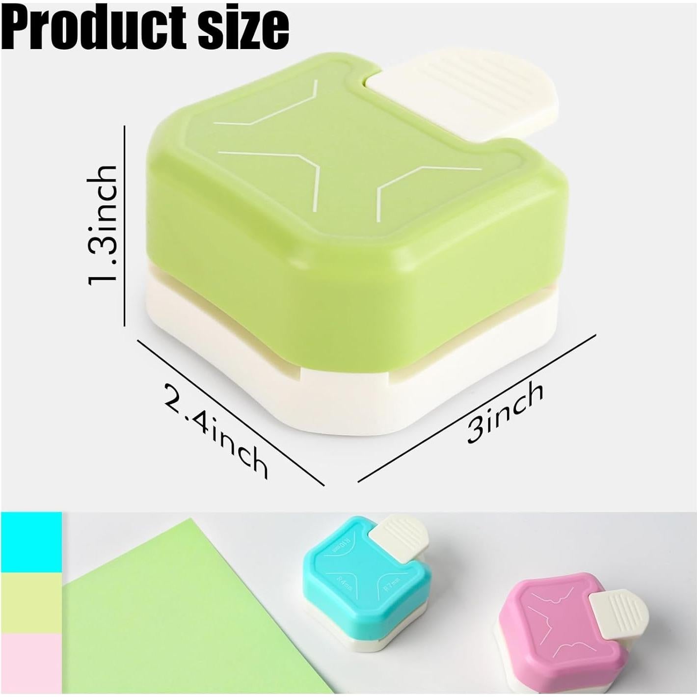 Troqueladora de Esquinas Redondeadas LOVEINUSA 3 en 1