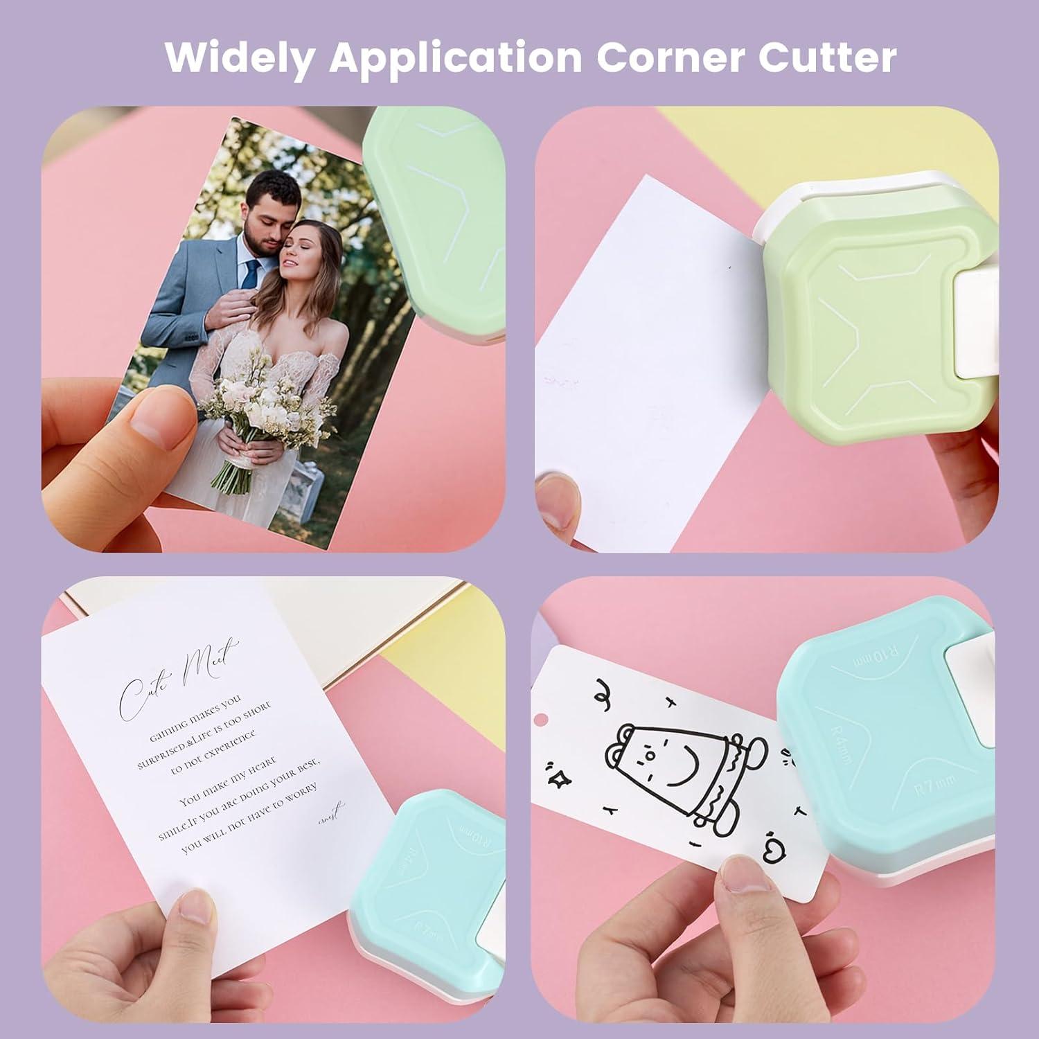 Troqueladora de Esquinas Redondeadas LOVEINUSA 3 en 1