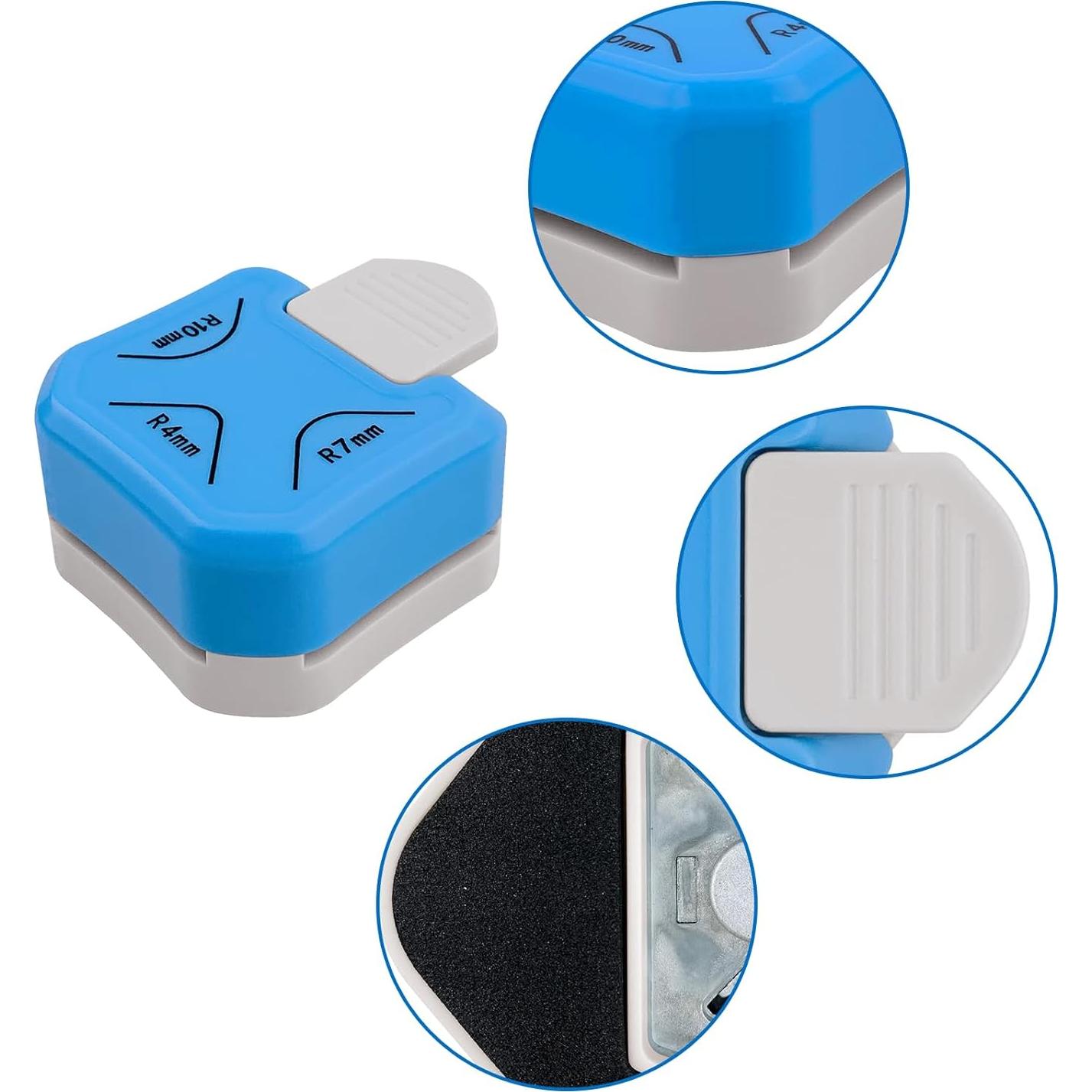 Troquelador de esquinas 3 en 1 YOLCAR R4/R7/R10 para manualidades