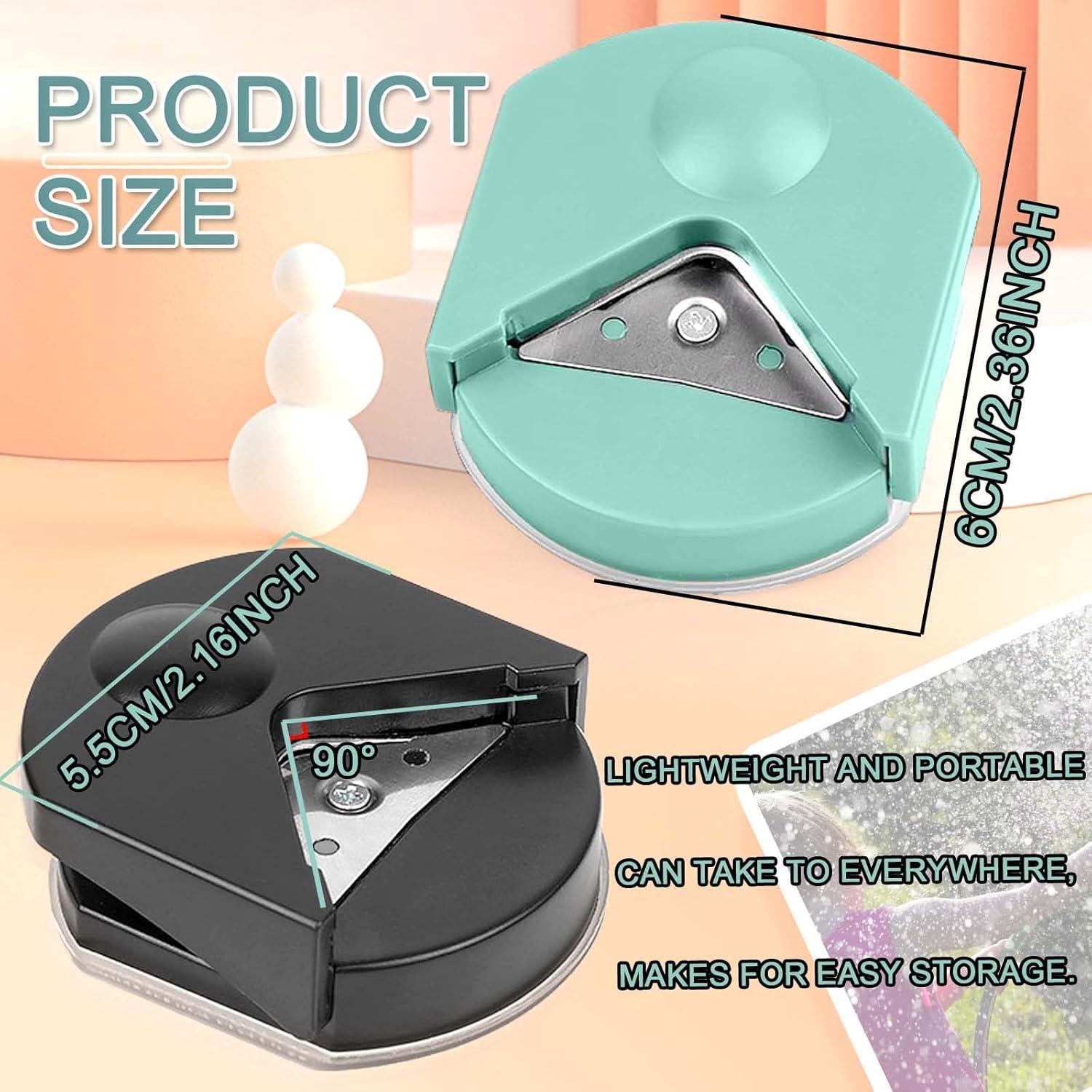 Cortador de Esquinas de Papel JONMON 4mm - 2 Piezas